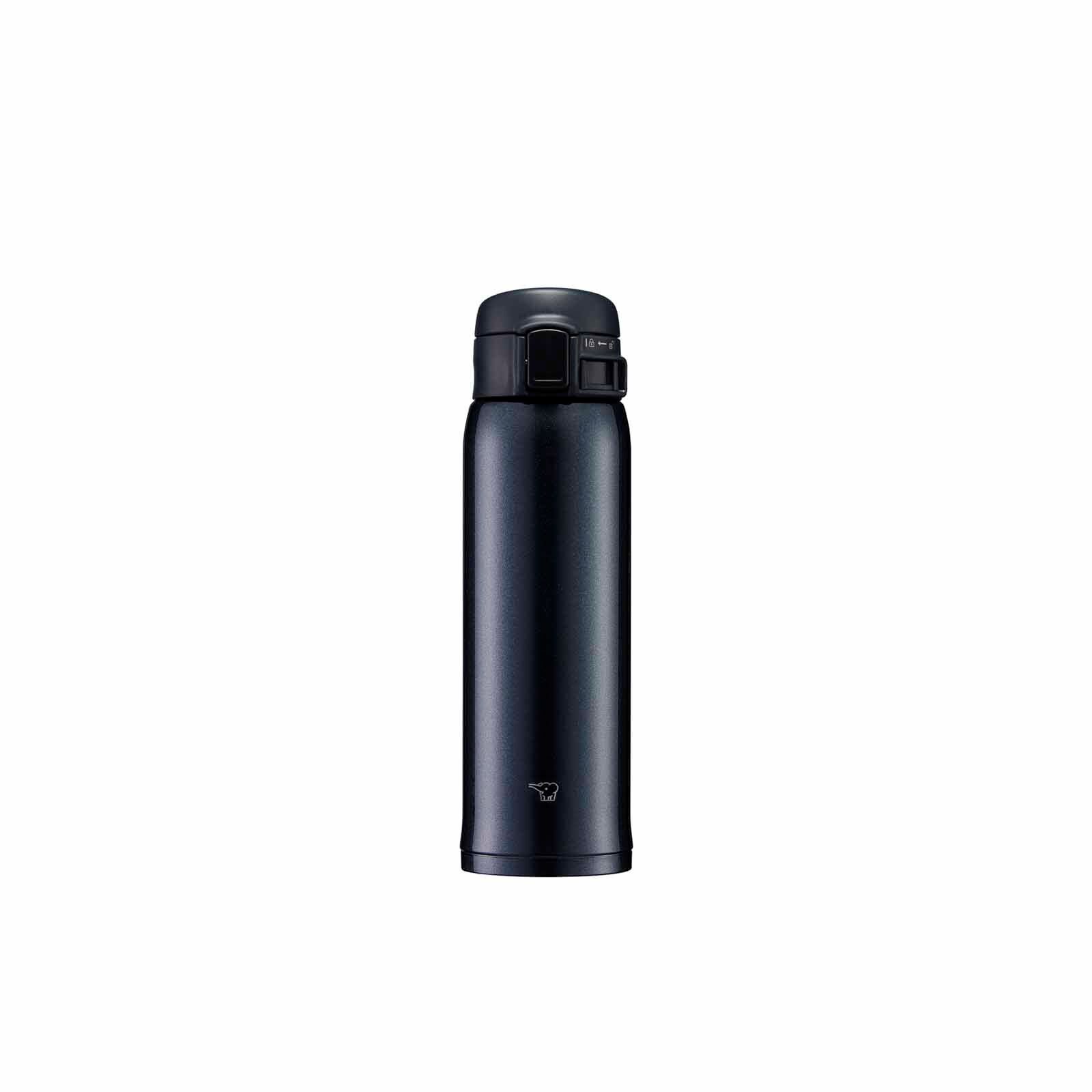 ZOJIRUSHI 0.48l One Touch Flip-open Bottle - Sillky Black SM-SR48E-BC