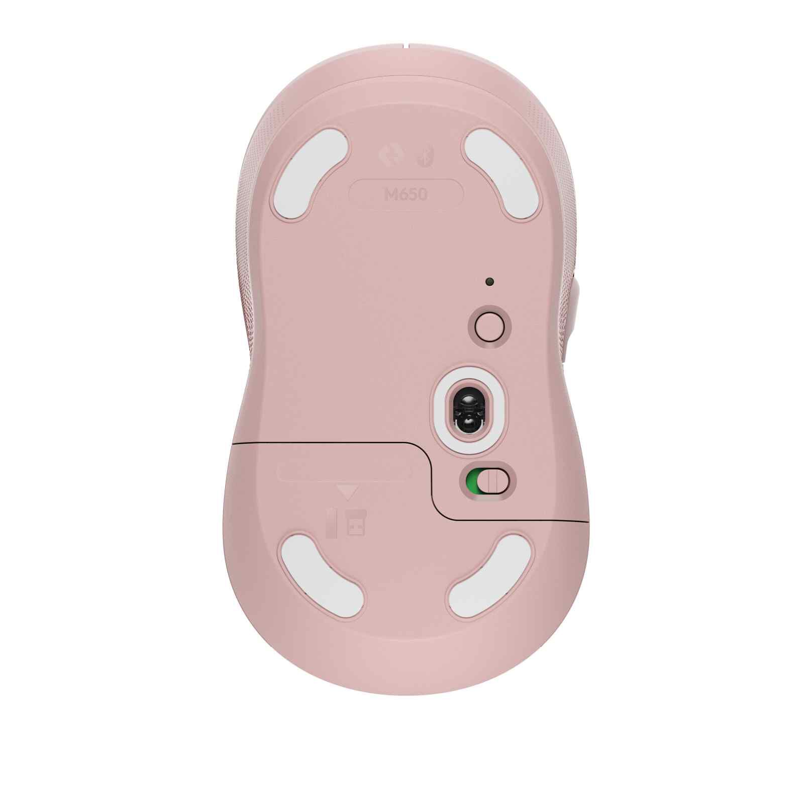 LOGITECH Wireless Mouse-rose 1y Logi Signature M650 M 910-006263-image 2