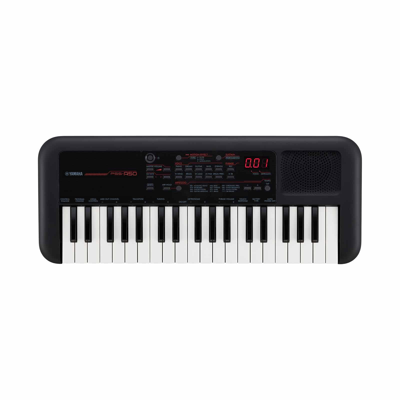YAMAHA Mini Keyboard - Black PSS-A50-image 1