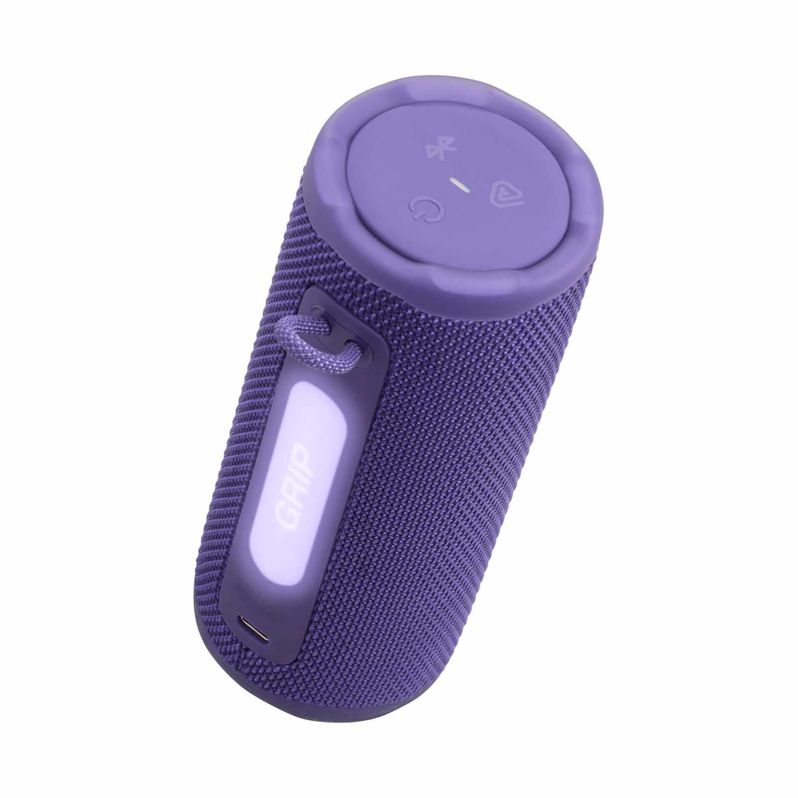JBL Compact Portable Bluetooth Speaker With Ambient Light GRIP PURPLE-image 4