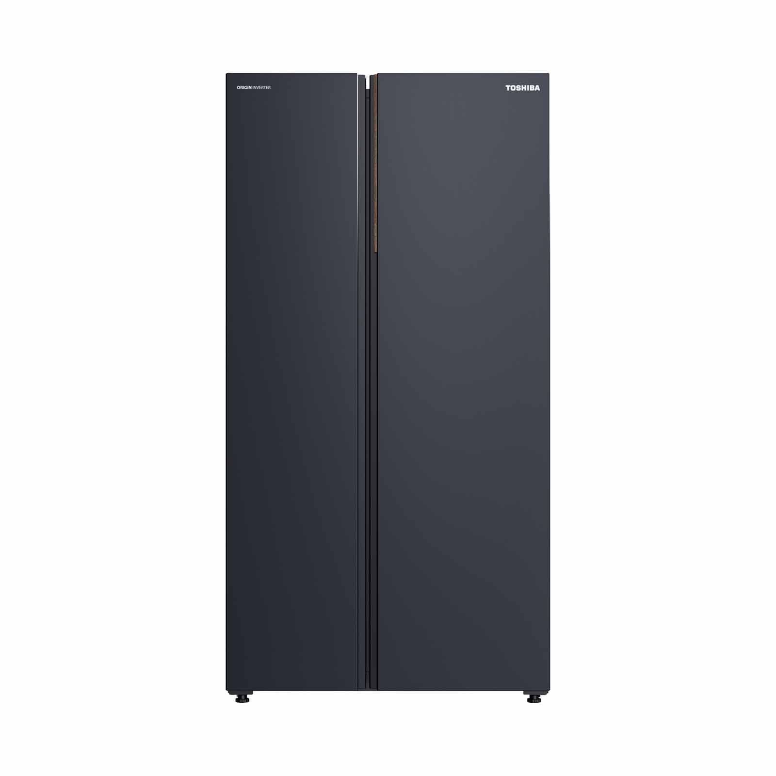 TOSHIBA Side By Side Door Fridge (692l) - Morandi Grey GR-RS910WI2-PMX(06)