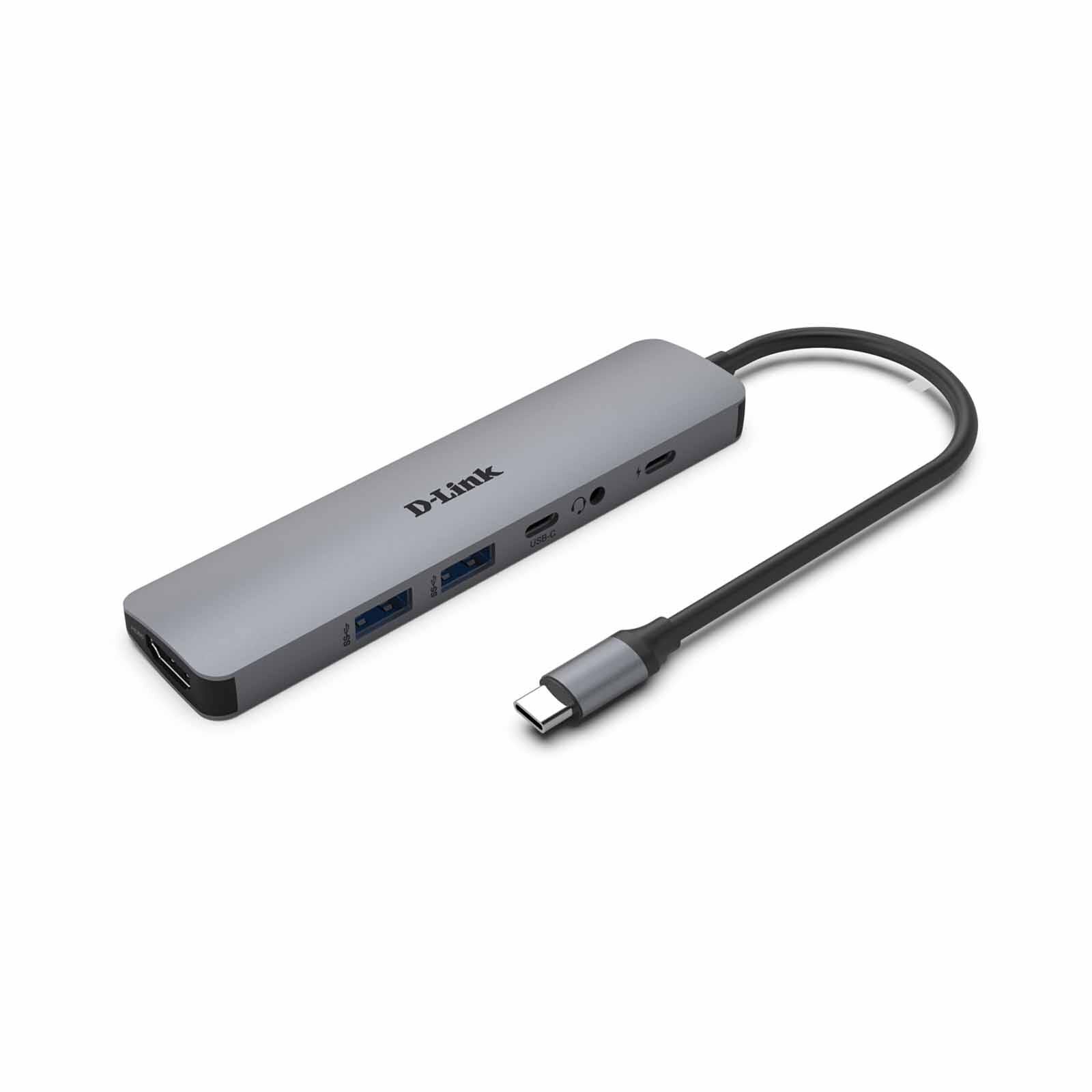 DLINK 6-in-1 Usb-c Hub With Hdmi/power Delivery DUB-M650