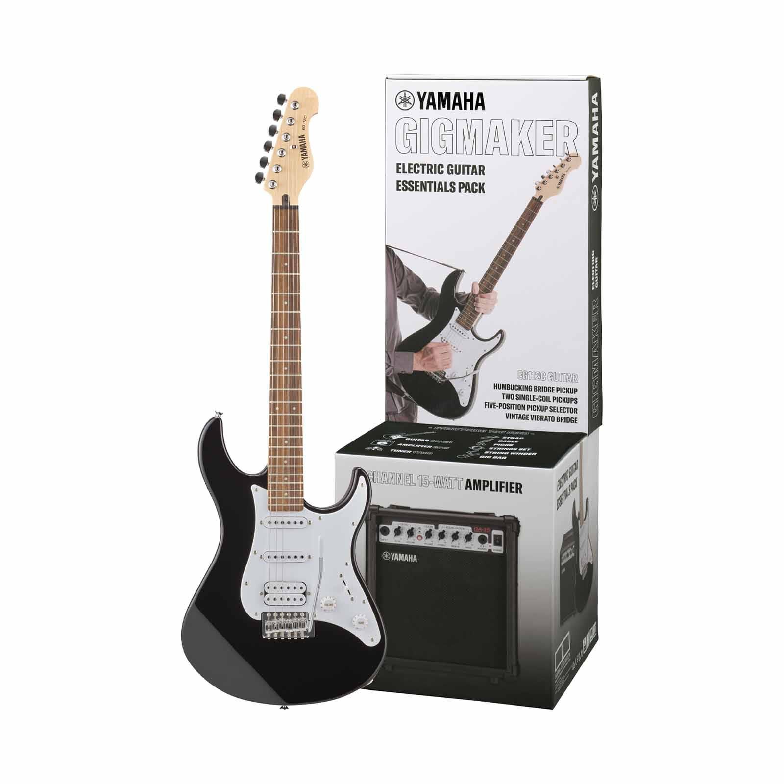 YAMAHA Electric Guitar Package-black) With Guitar Amplifier And Related Accessories EG112GPII BLK-image 5