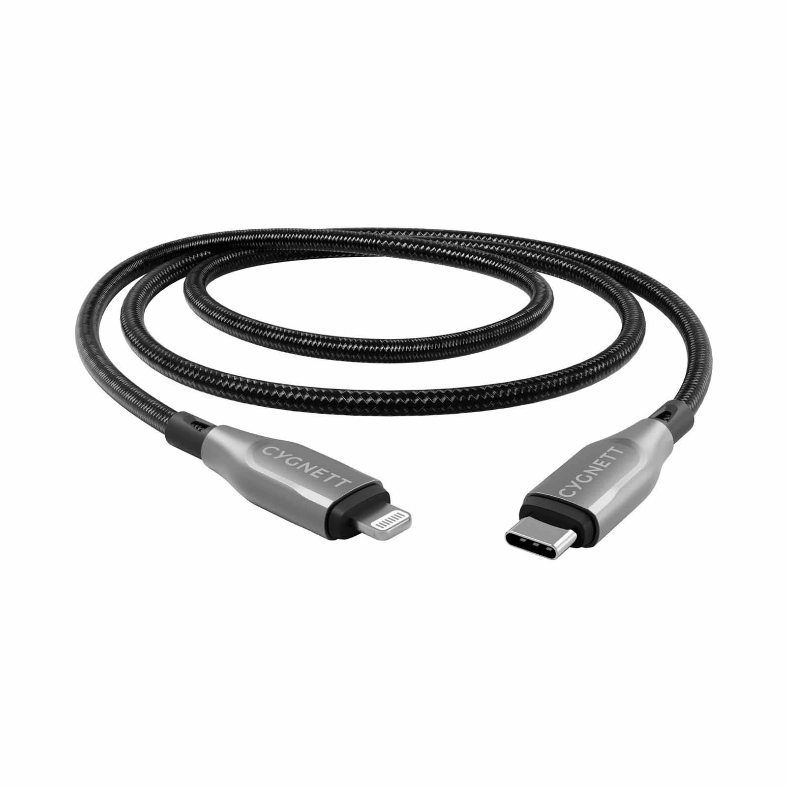 CYGNETT Armoured Lightning To Usb-c Cable - Black 2m CY4669PCCCL-image 2