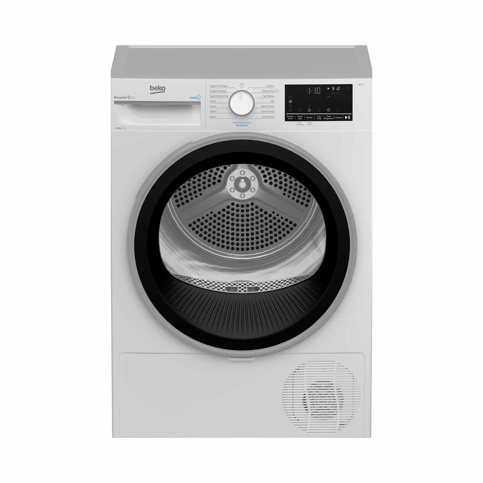 BEKO Heat Pump Dryer (10kg) B3T41023DW-image 1