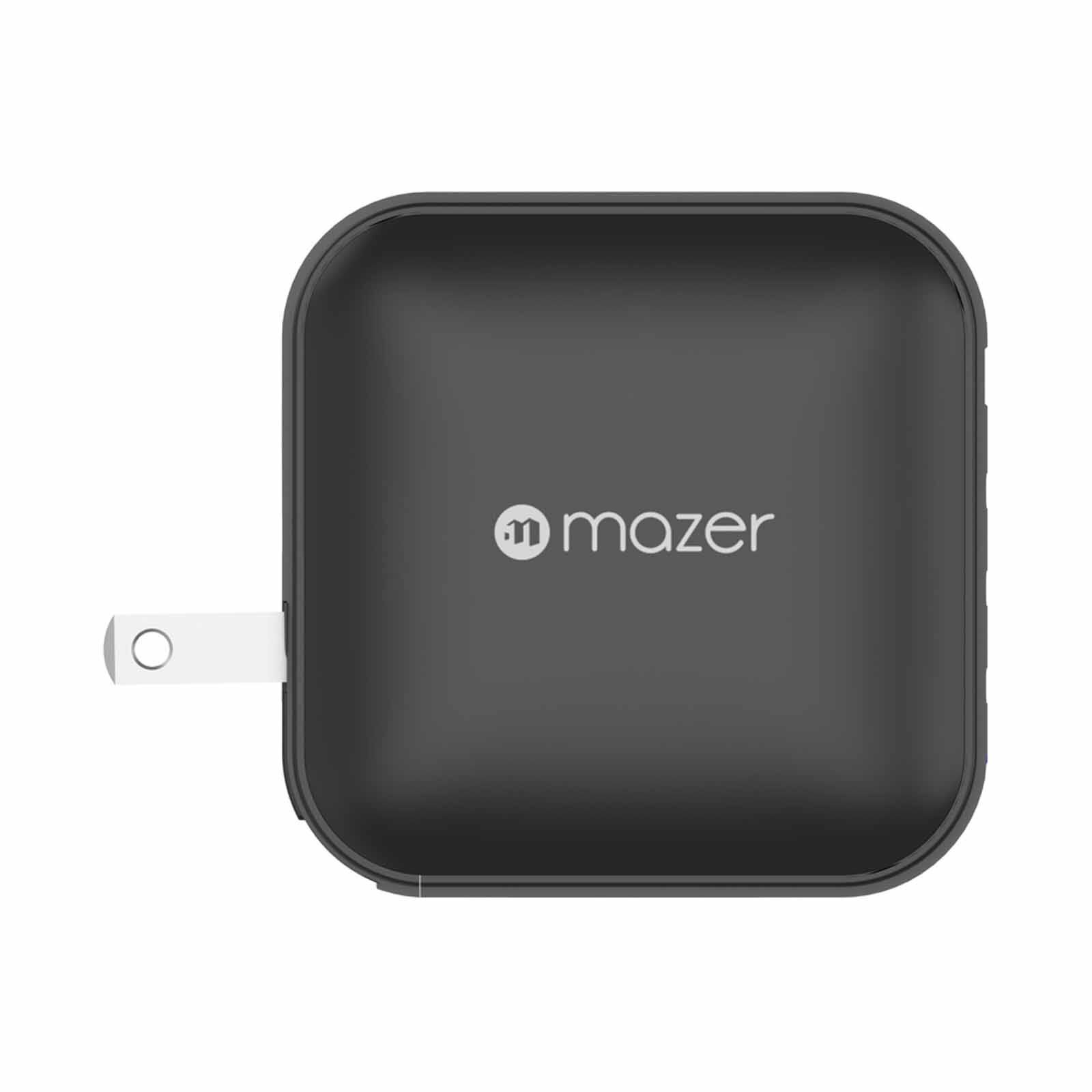 MAZER Ganprestige Pd100w 3c1a With 4 Travel Plugs-black M-G100W-V5-BK