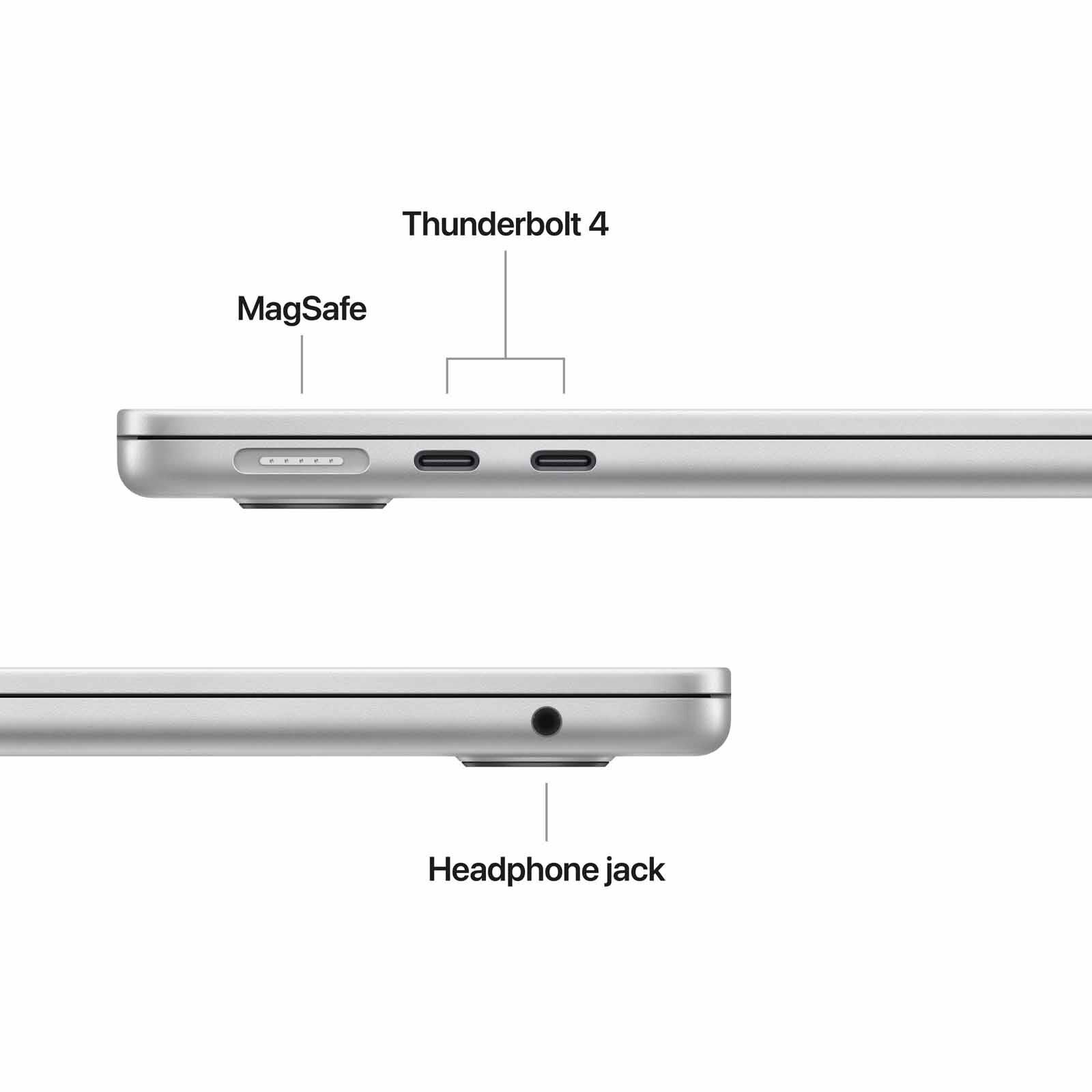 APPLE 13-inch Macbook Air: M5 Chip With 10-core Cpu And 8-core Gpu, 16gb, 512gb Ssd - Silver MDH74ZP/A-image 4