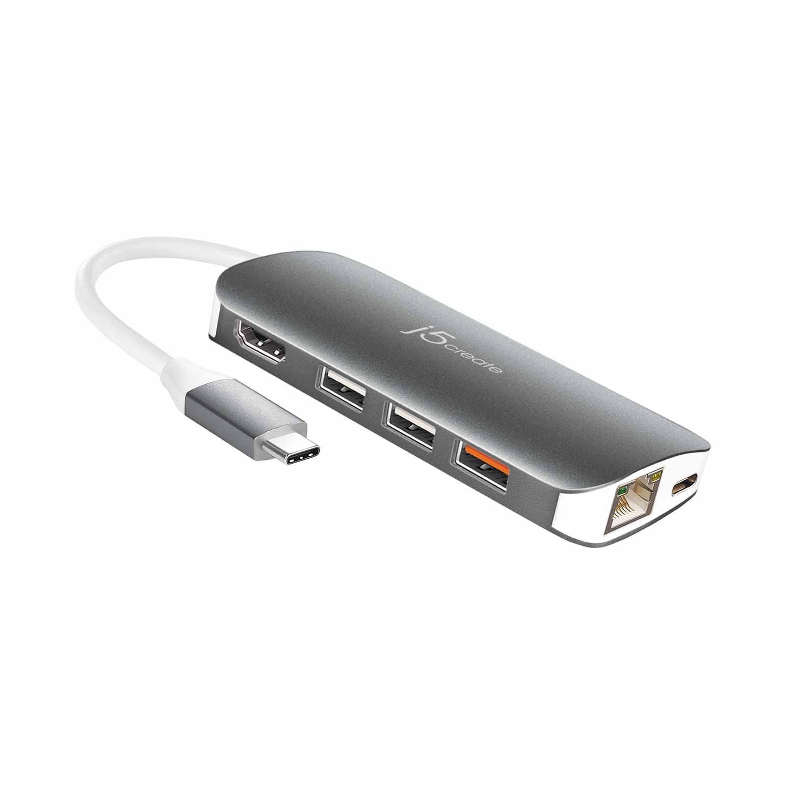J5CREATE Usb 3.1 Type-c Multi Adapter JCD383-image 1