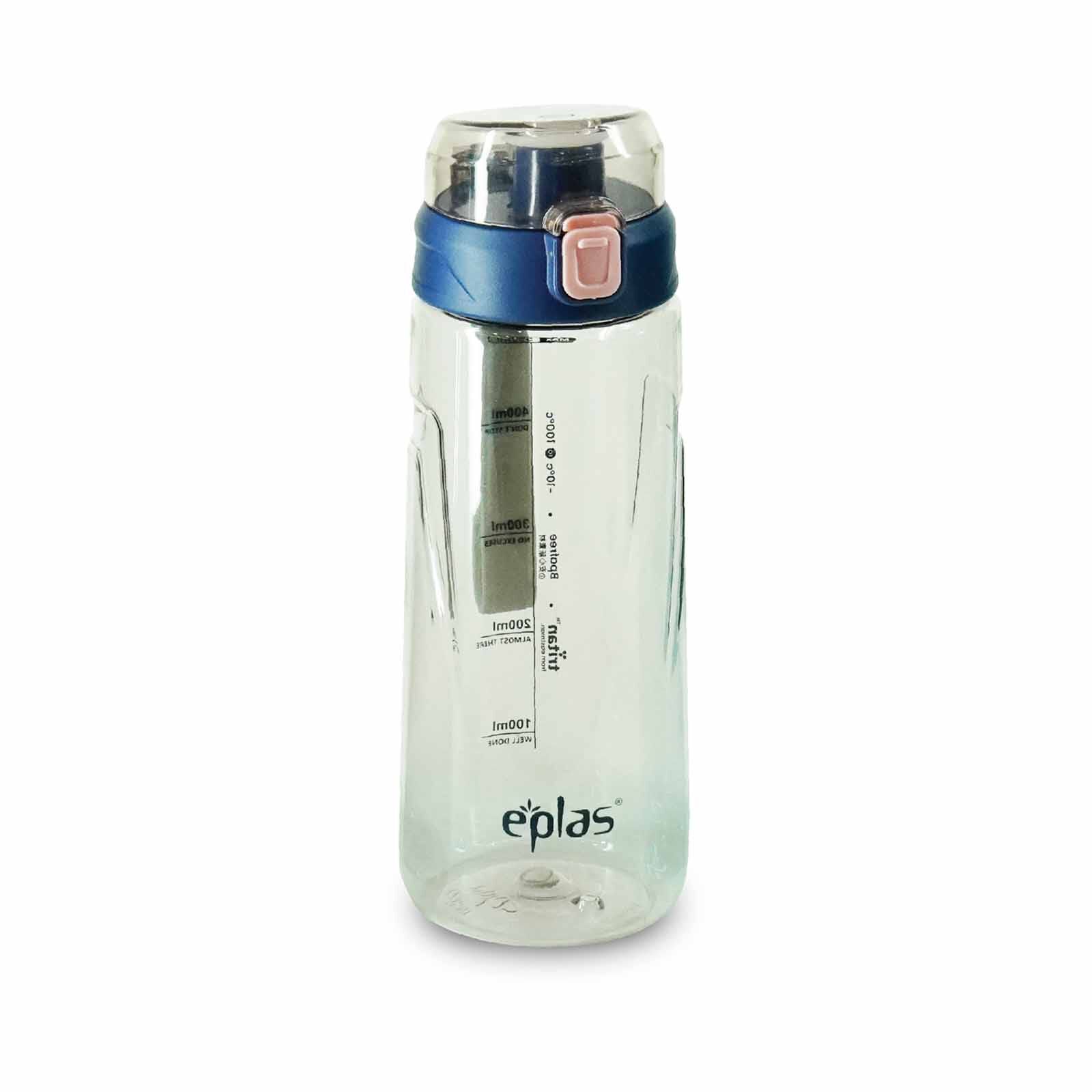 EPLAS One Touch Clear Bottle With Measurement Mark (580ml) EGA 580 (PINK)-image null
