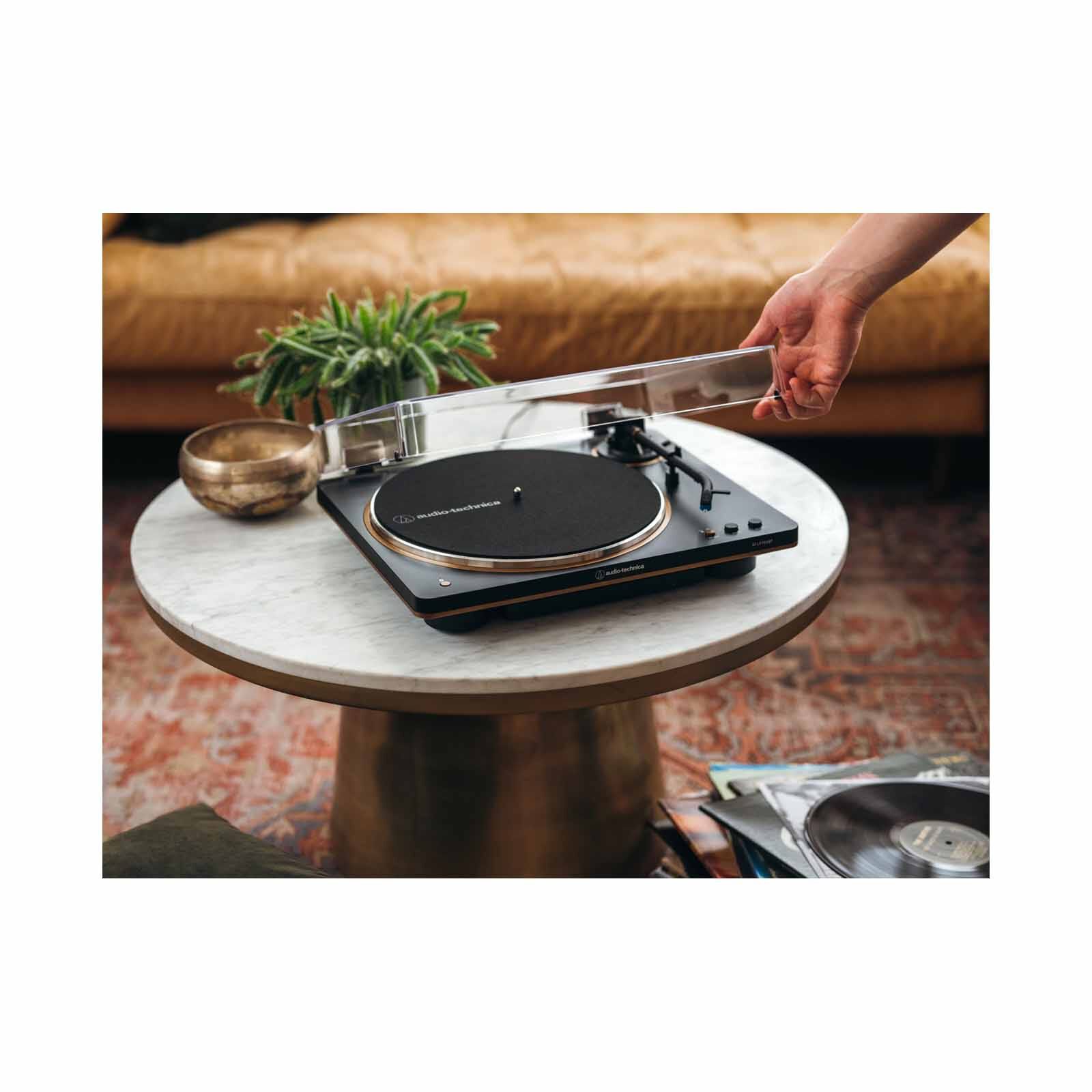 AUDIO TECH Fully Automatic Wireless Belt-drive Turntable AT-LP70XBT BZ-image 11