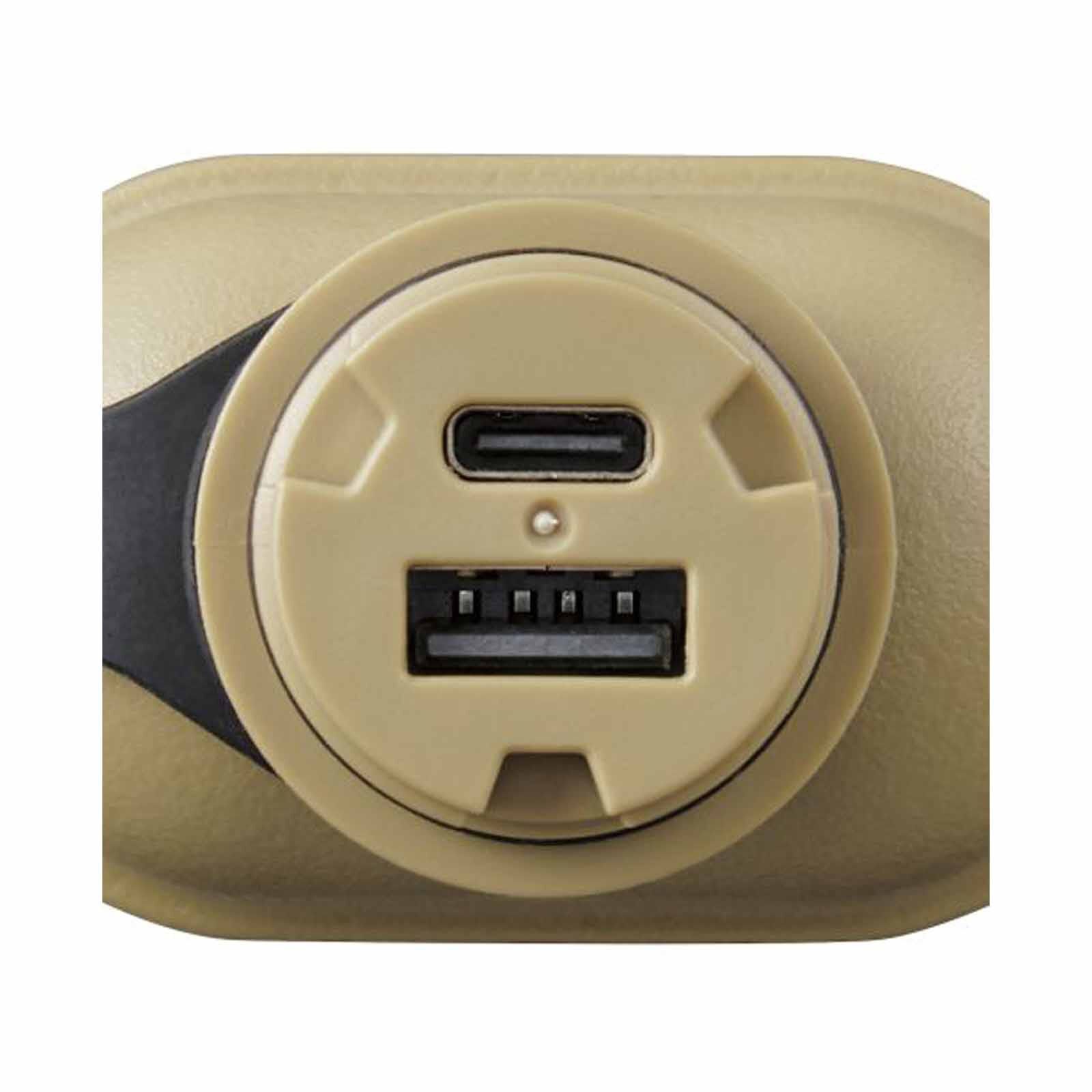 ELECOM Nestout Powerbank 10,000mah/beige DE-NEST10000ABE-image 3