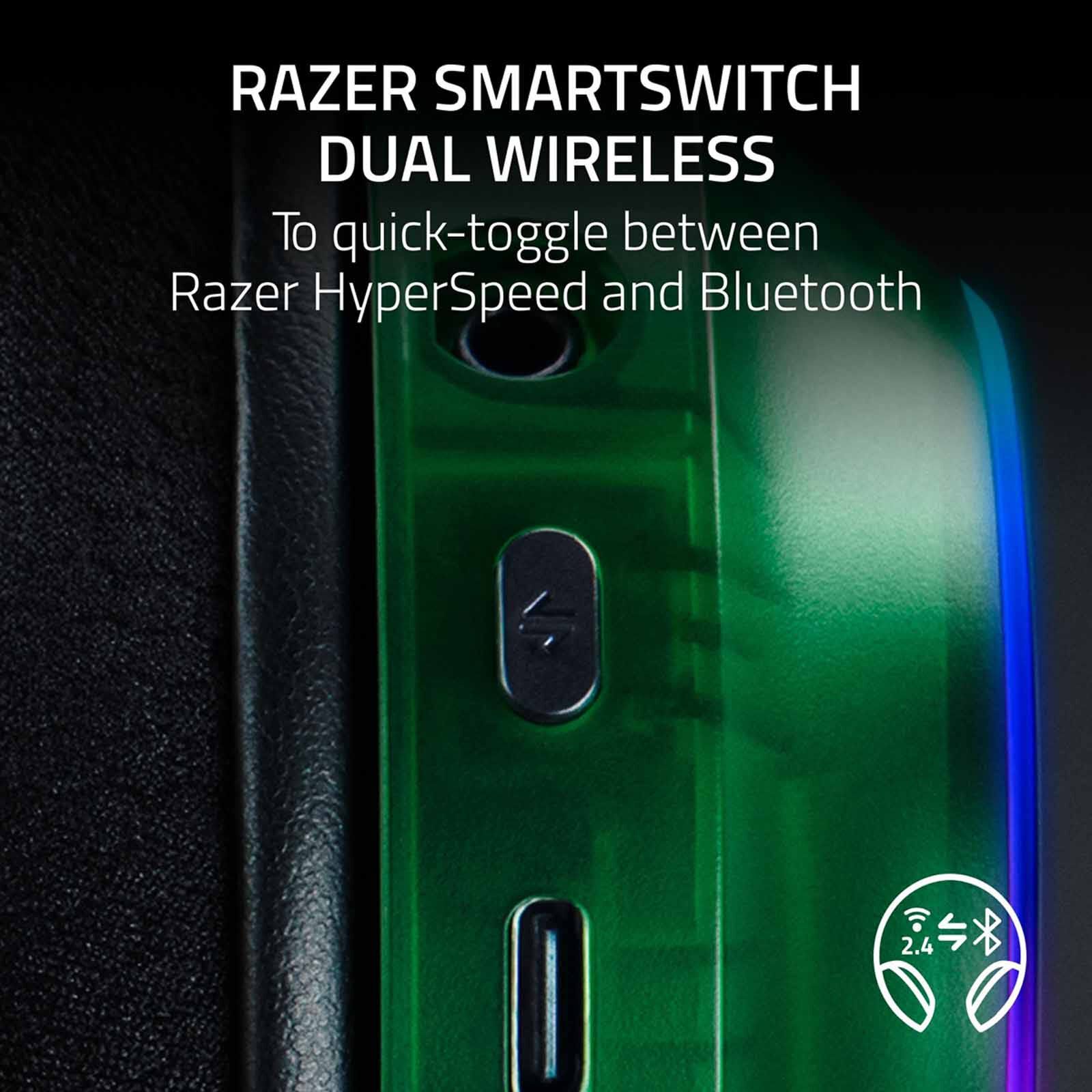RAZER Barracuda X Chroma - Wireless Multi-platform Gaming And Mobile Headset - Phantom Green Edition - Frm RZ04-05220300-R3M1-image 4
