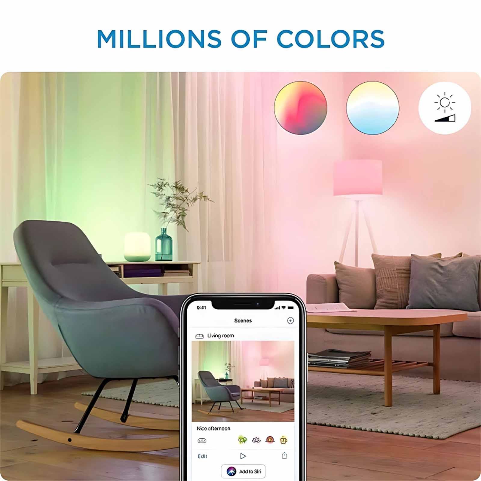 WIZ 9w Led Bulb A60 E27 Color 929002383617-image 3