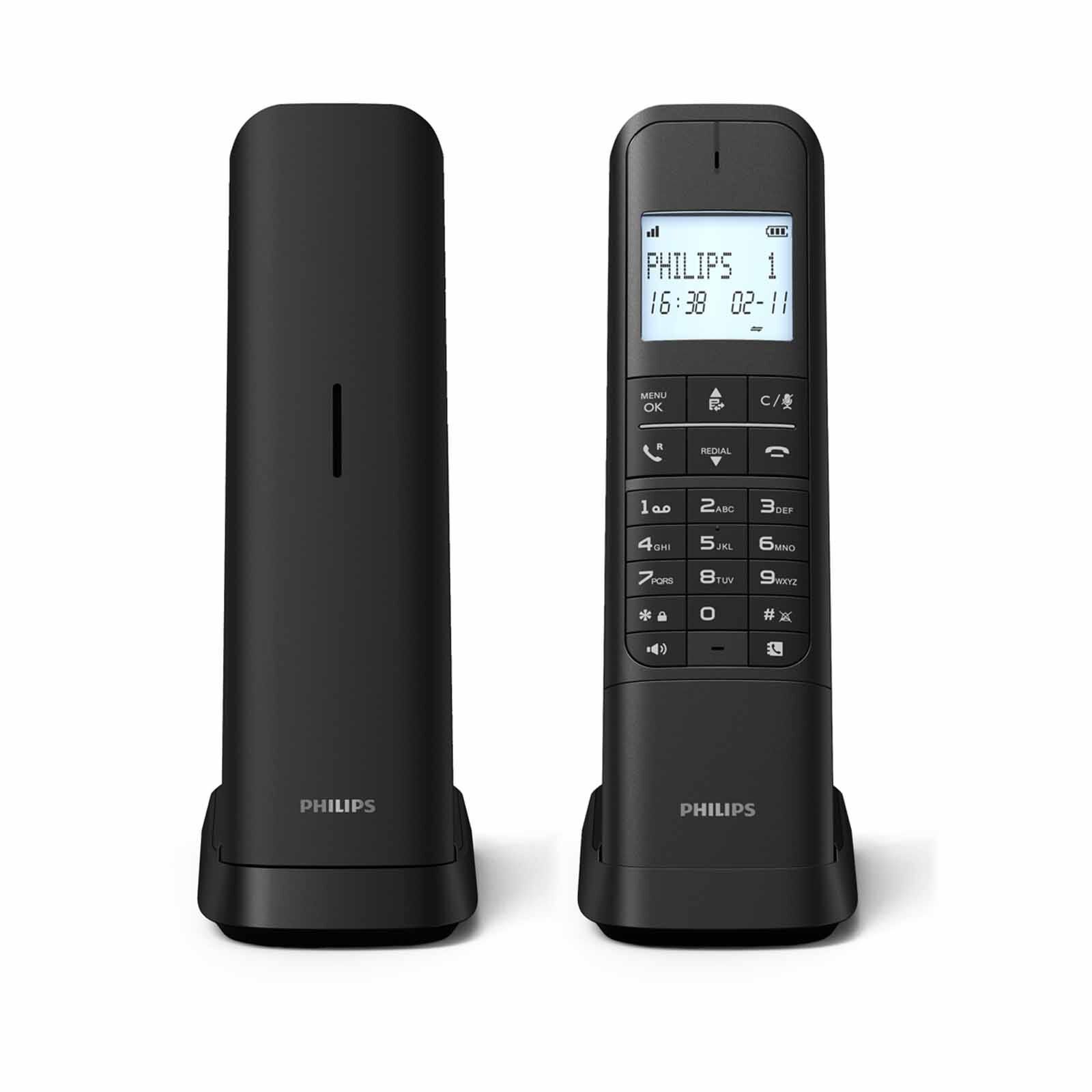 PHILIPS Cordless Phone Twin Designline M4702B/90-image 2