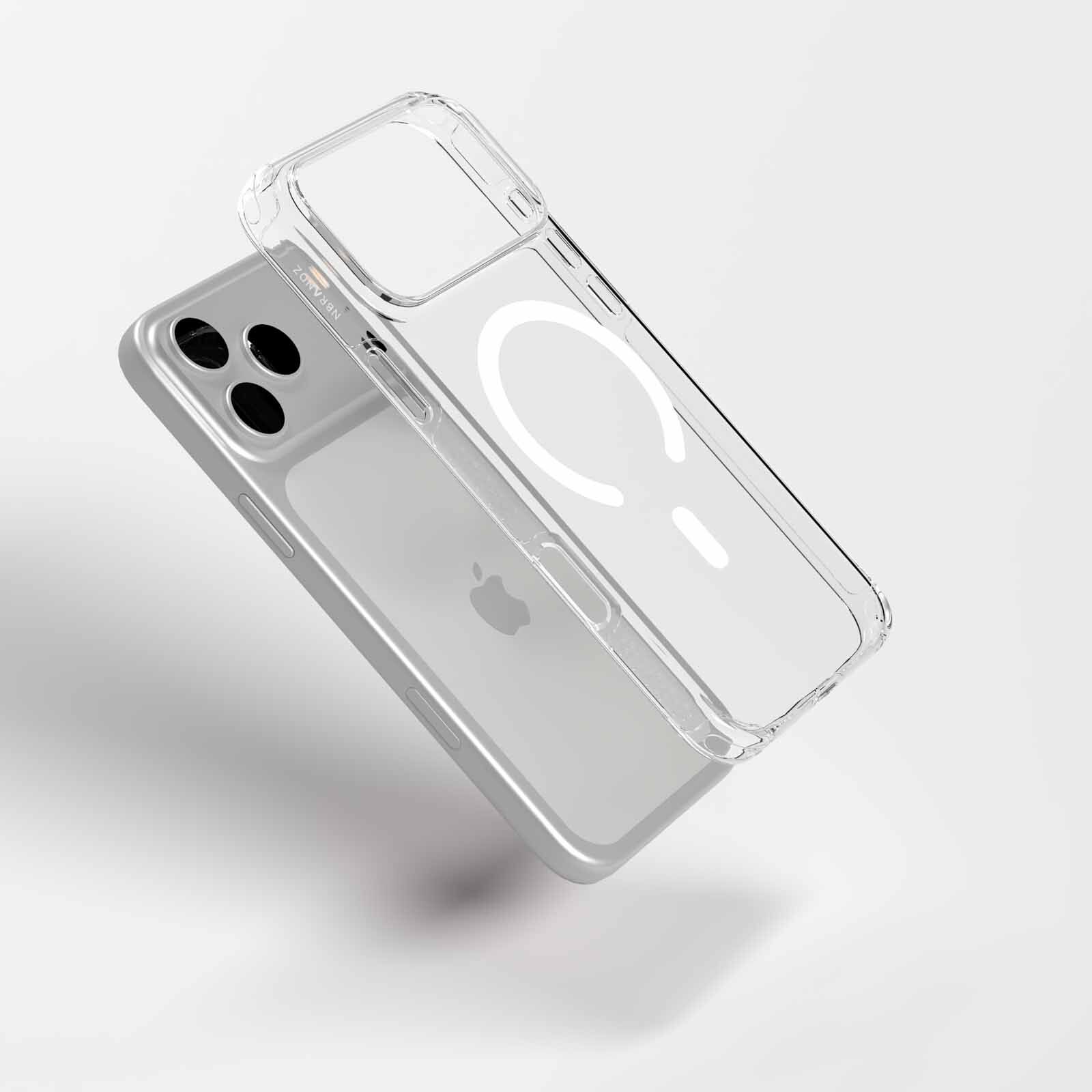 N.BRANDZ Magair 1.0mm Magnetic Clear Case Ip18p/17p N-MAGAIR-IP18P-image 2