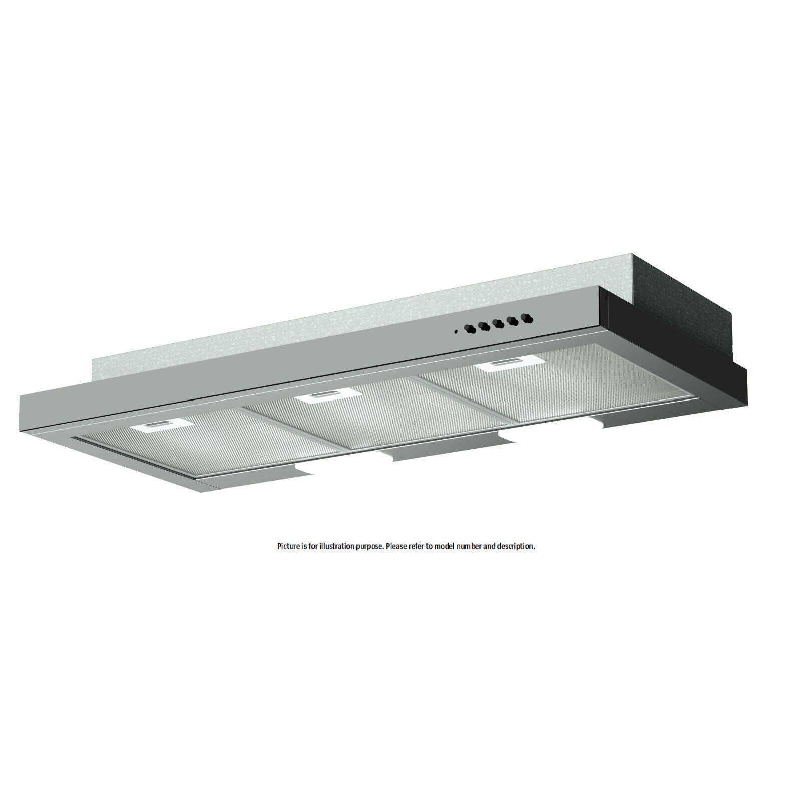 TURBO Slimline Hood (60cm) (exclude Installation) TSL603SS