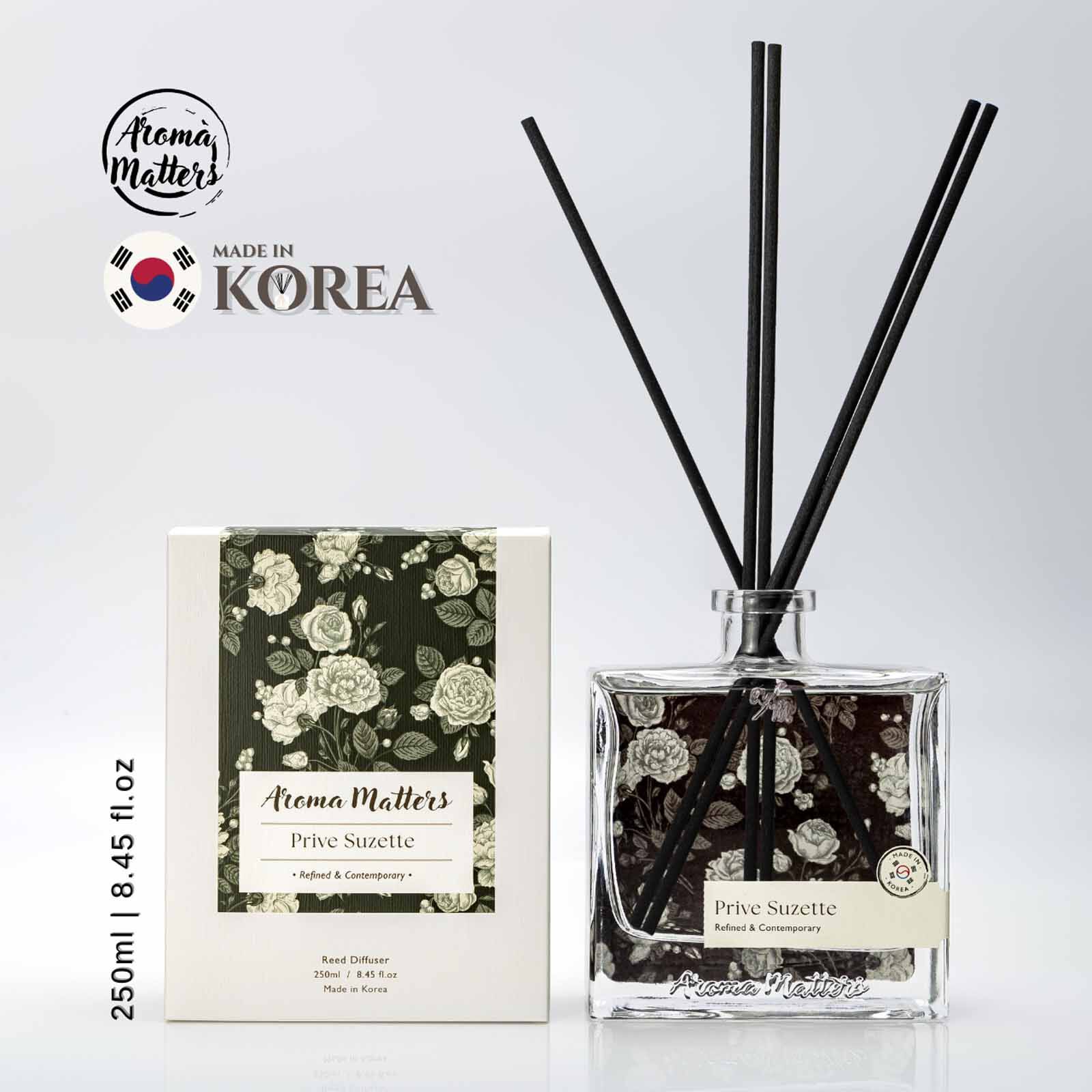 AROMA MATT Prive Suzette Reed Diffuser 8.45 Fl.oz (250ml) BOTTLE250-PRIVE SUZETTE-image 2