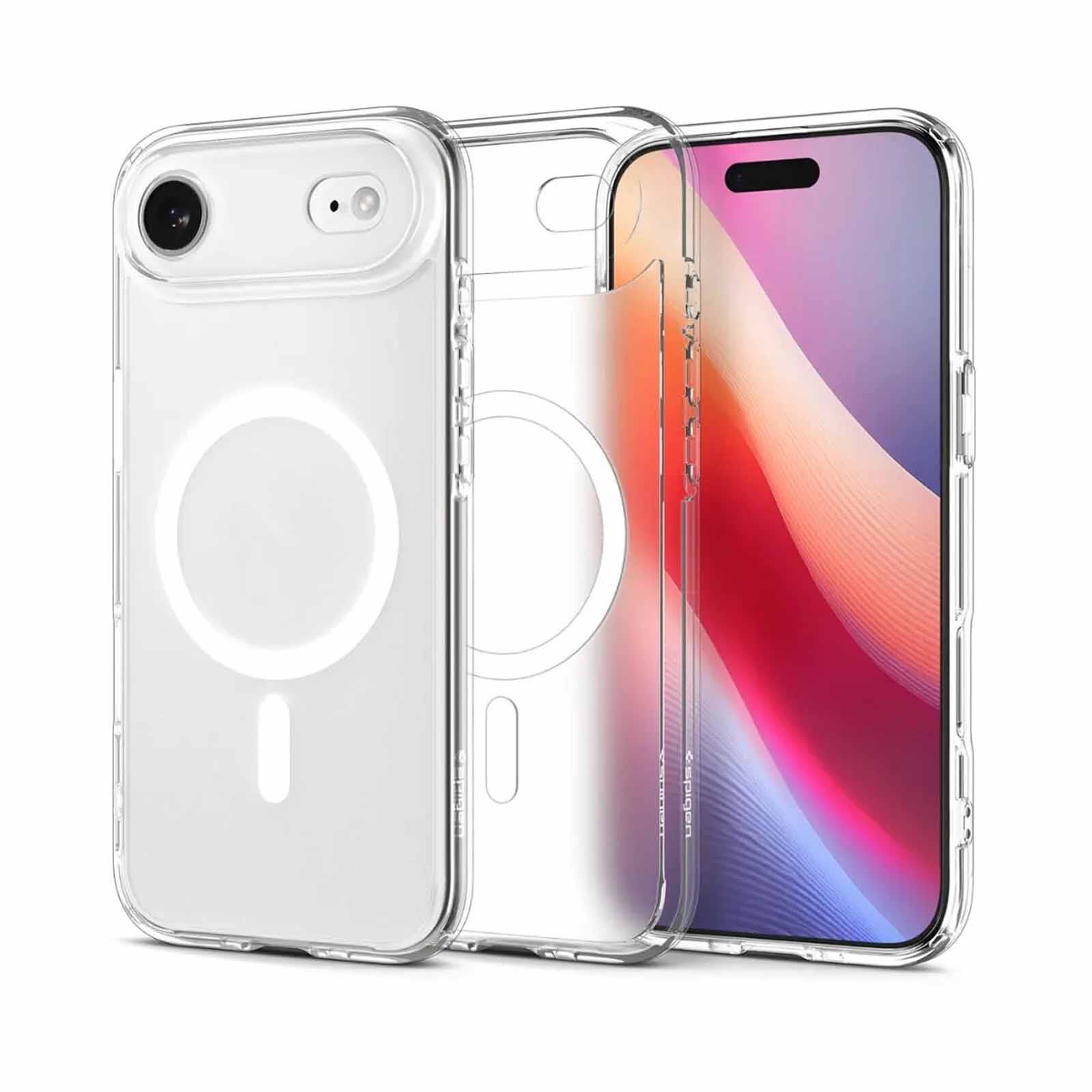SPIGEN Iphone 17 Air Ultra Hybrid Magfit Clear White ACS10313-image 1