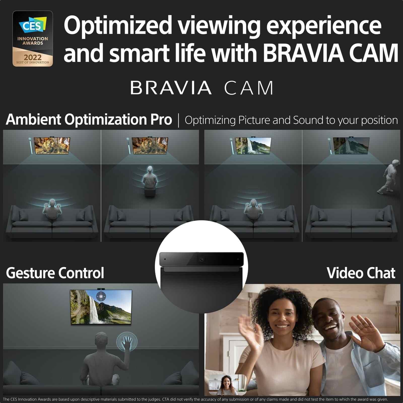 SONY 55 In Bravia A8 Series 4k Hdr Oled Tv With Smart Google Tv XR-55A80K-image 11