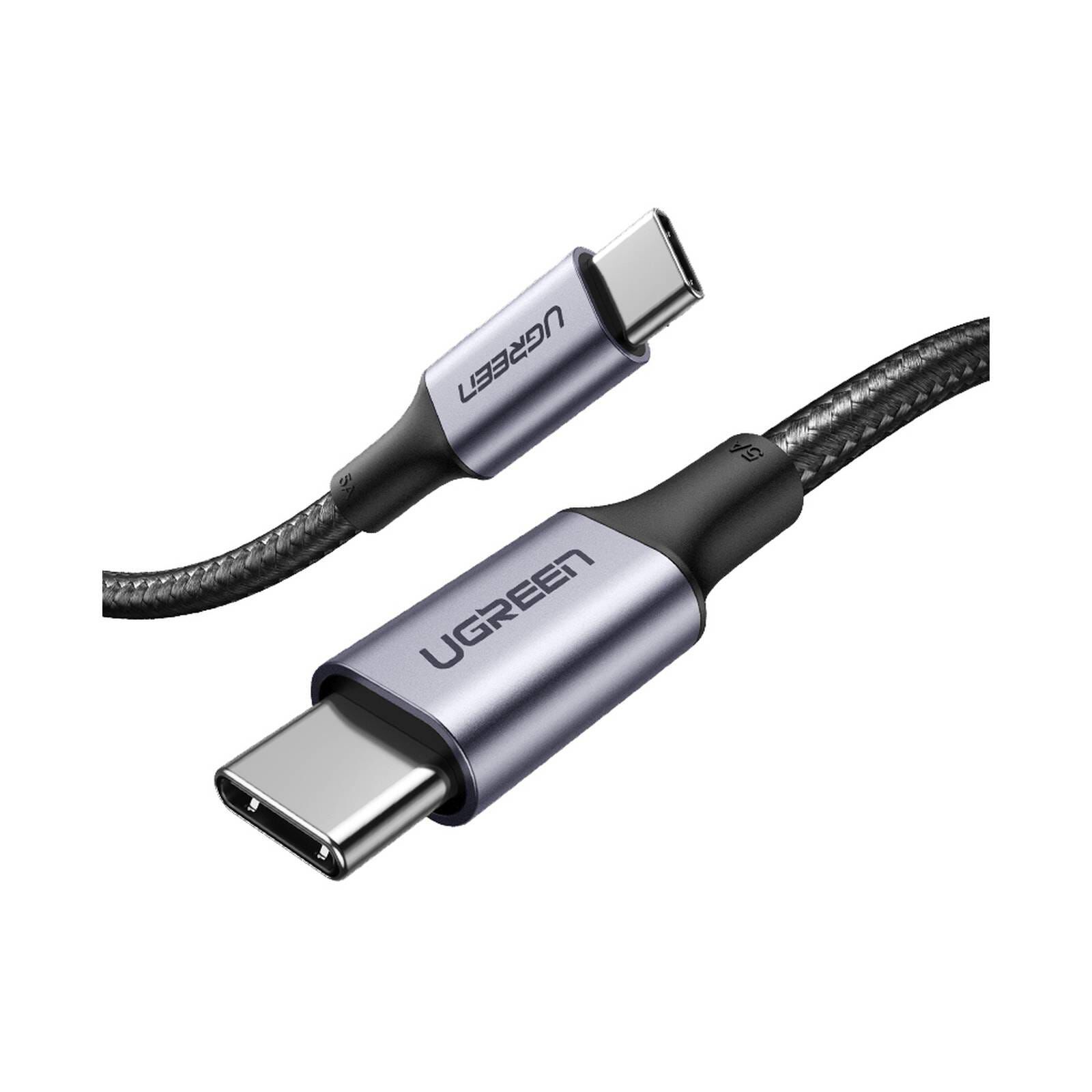 UGREEN Us316 Usb-c To Usb-c 3m Black 100w Data Cable (braided) 90120-image 4