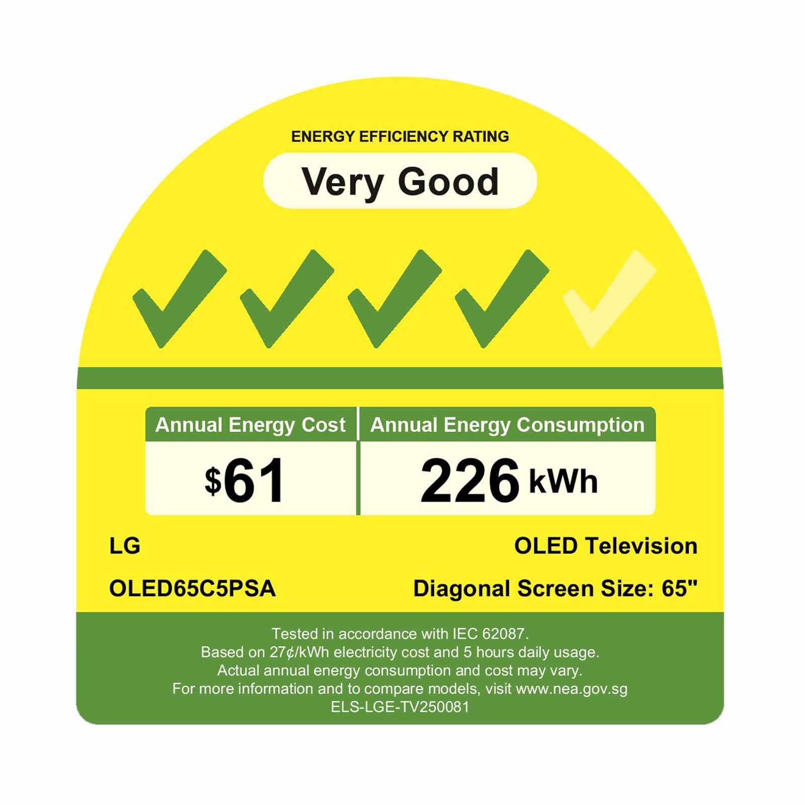 LG 65 In 4k Uhd Oled Tv OLED65C5PSA.ATC-image 2
