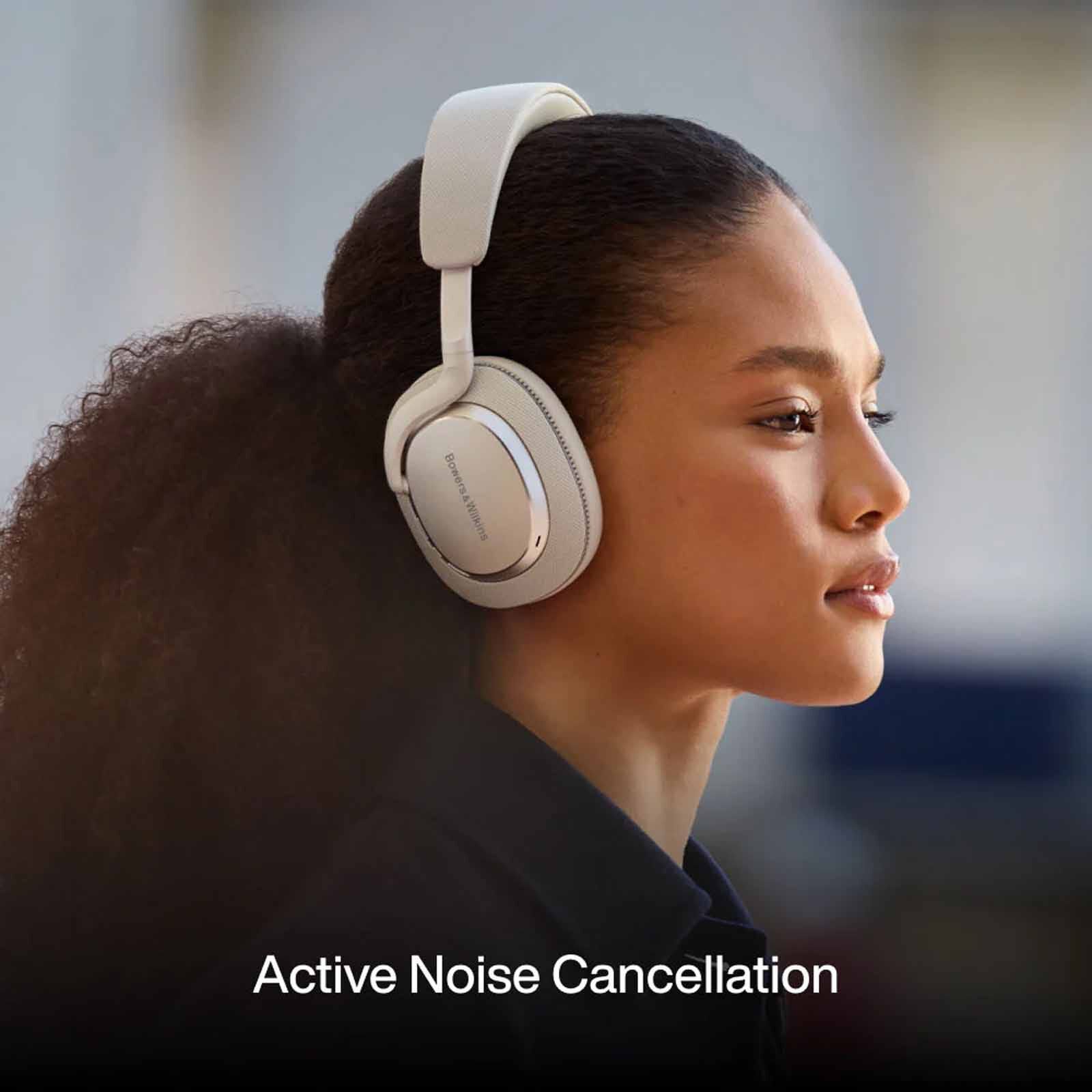 BOWERS Over-ear Noise Cancelling Headphones PX7 S3 (CANVAS WHITE)-image 4