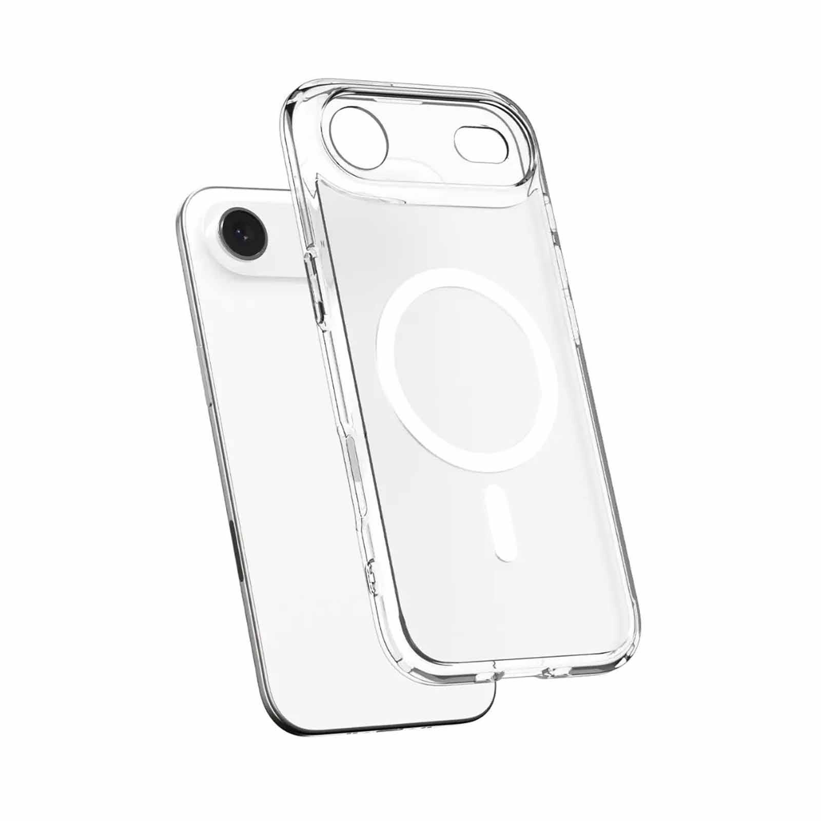 SPIGEN Iphone 17 Air Ultra Hybrid Magfit Clear White ACS10313-image 3