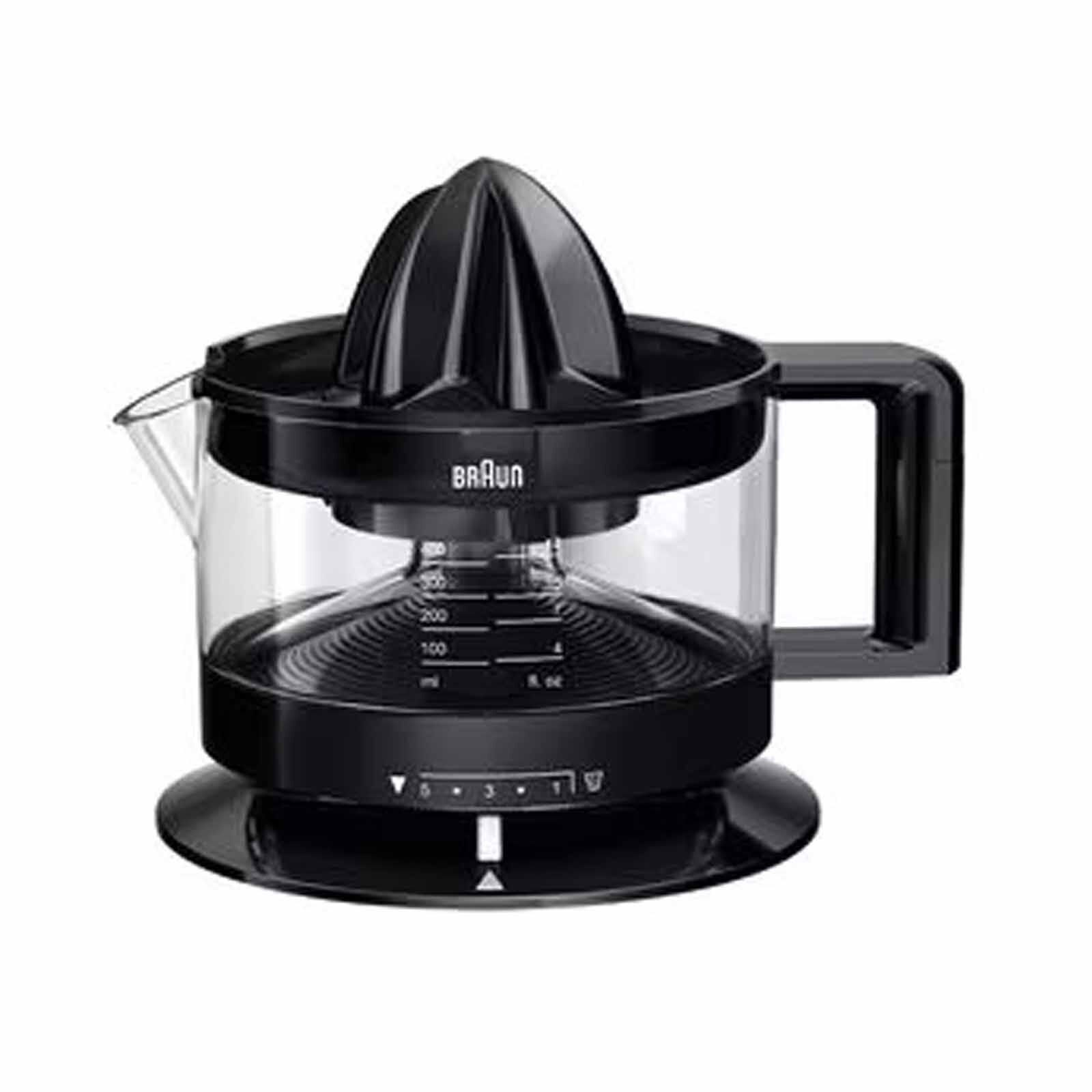 BRAUN Citrusquick 1 Citrus Juicer (0.4l)- Black CJ3000BK