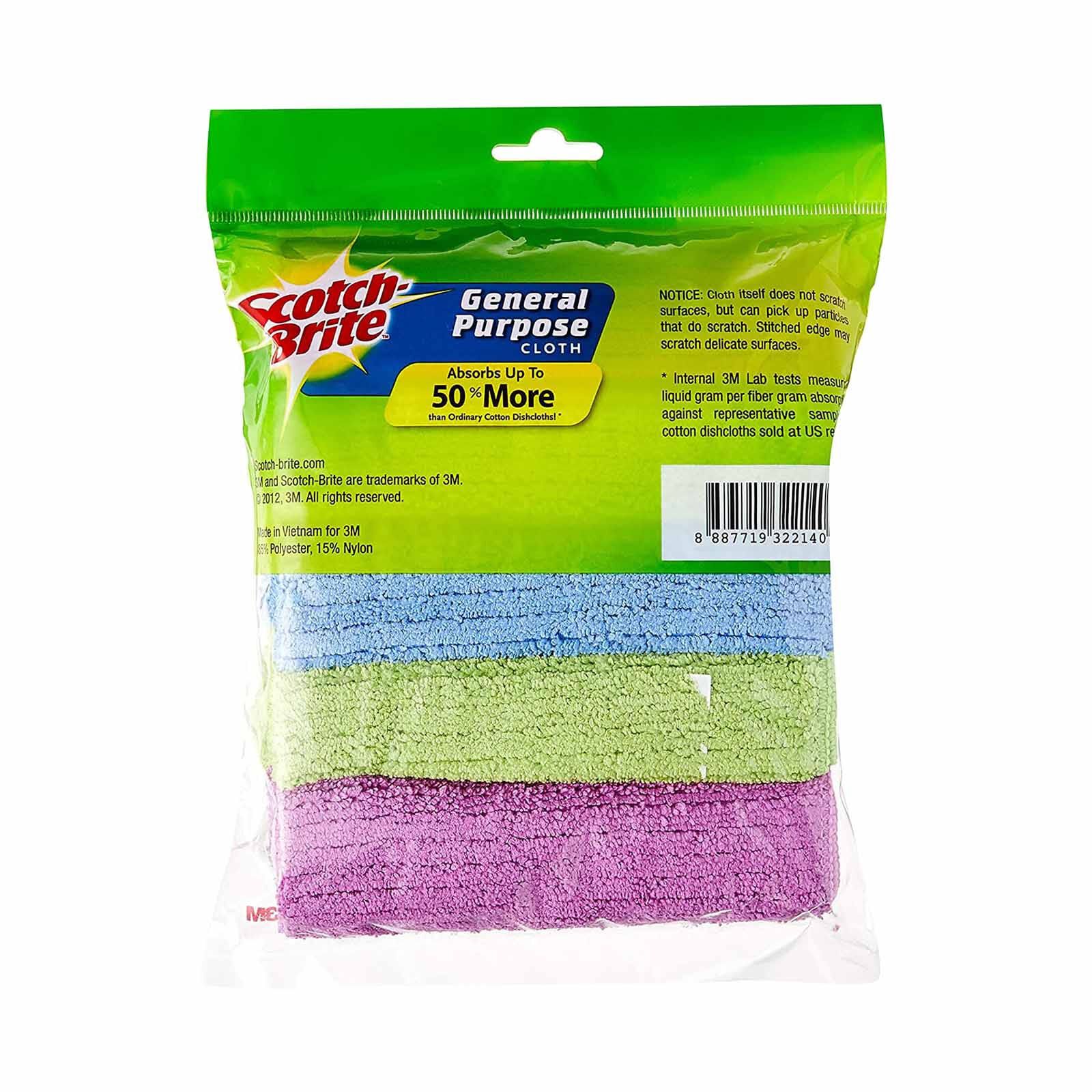 3M SCOTCHB General Purpose Cloth Value Pack MFGEN-5PCS-image 2