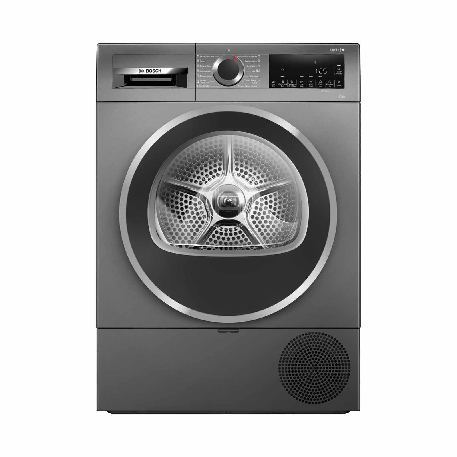 BOSCH Heat Pump Dryer (10kg) - Cast Iron Grey WQG25303SG-image 1