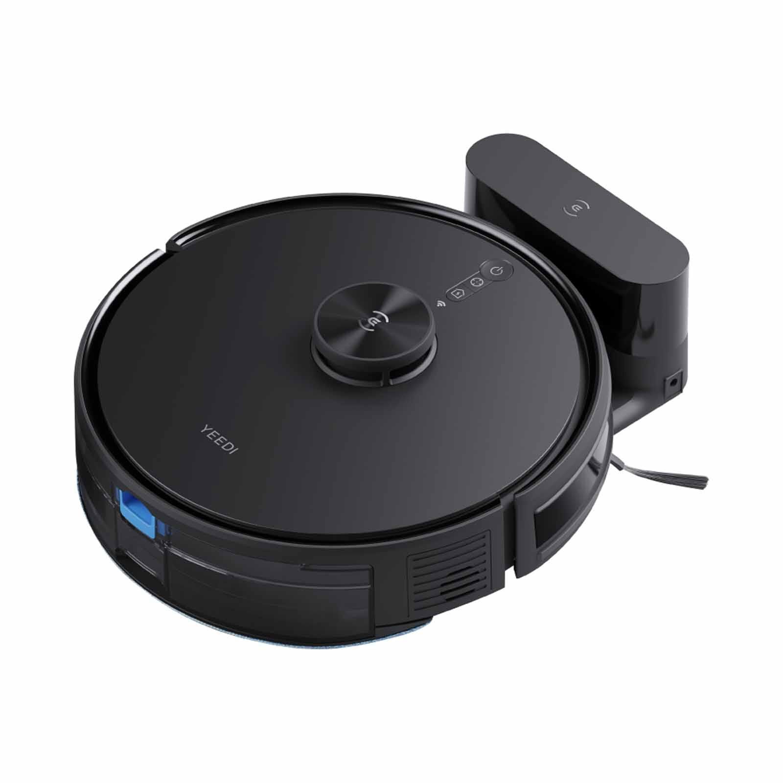 ECOVACS Deebot Y1 Pro Robotic Vacuum Cleaner - Black DLX34-BLACK-image null