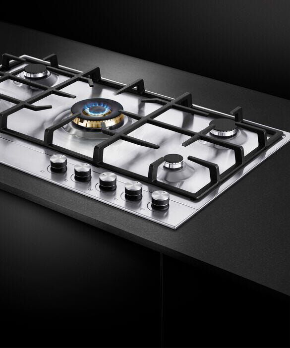 FISHER & P 5 Gas Burners (90cm) (exclude Installation) CG905DX1 (STAINLESS STEEL)-image 3