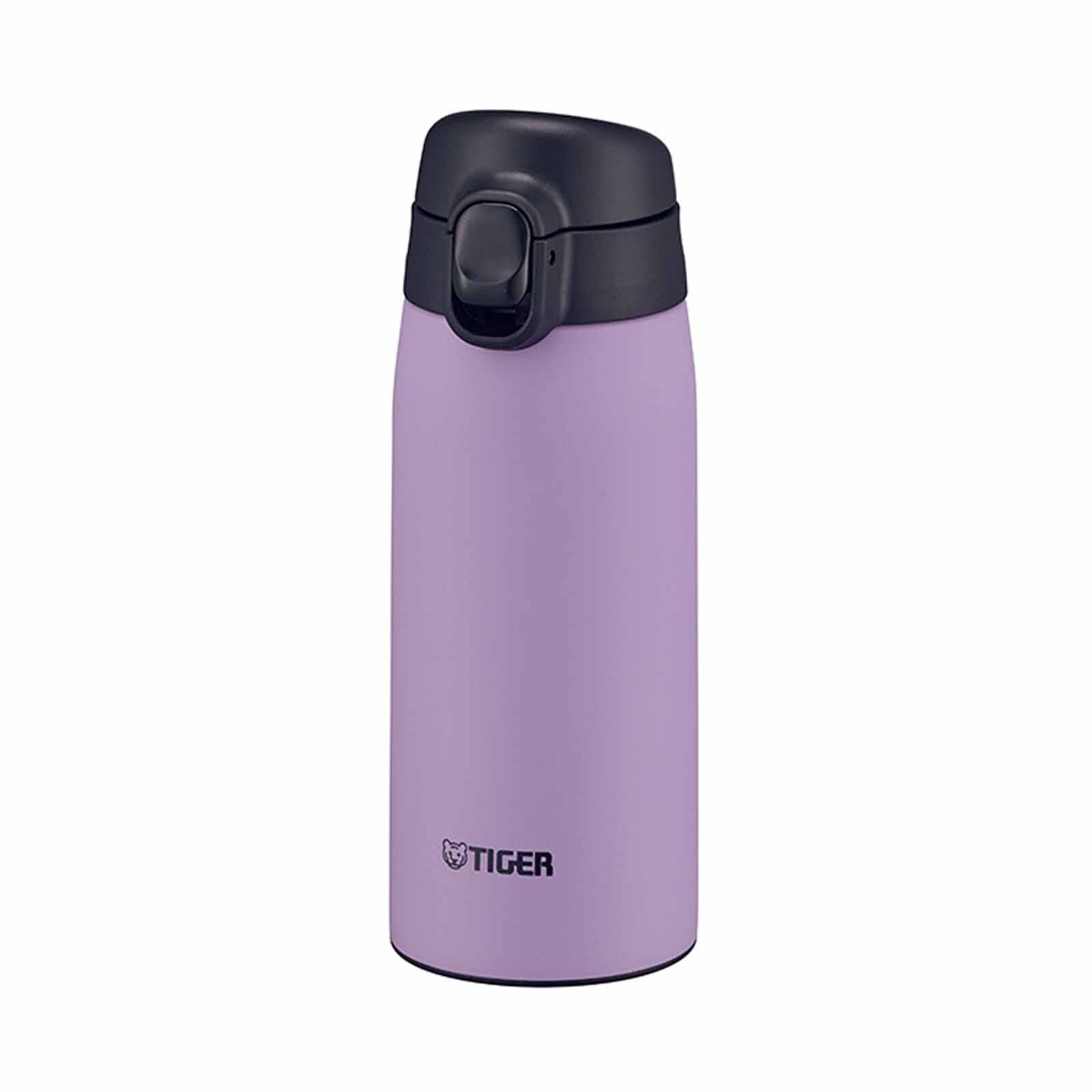 TIGER 0.35lt Push-button Lid Stainless Steel Bottle (lilac) MCT-K035 (VT)-image 1