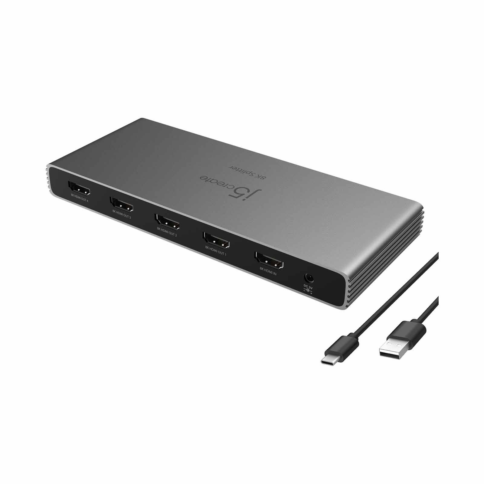 J5CREATE 8k Hdmi 2.1 4-way Splitter JDSH814-image 1