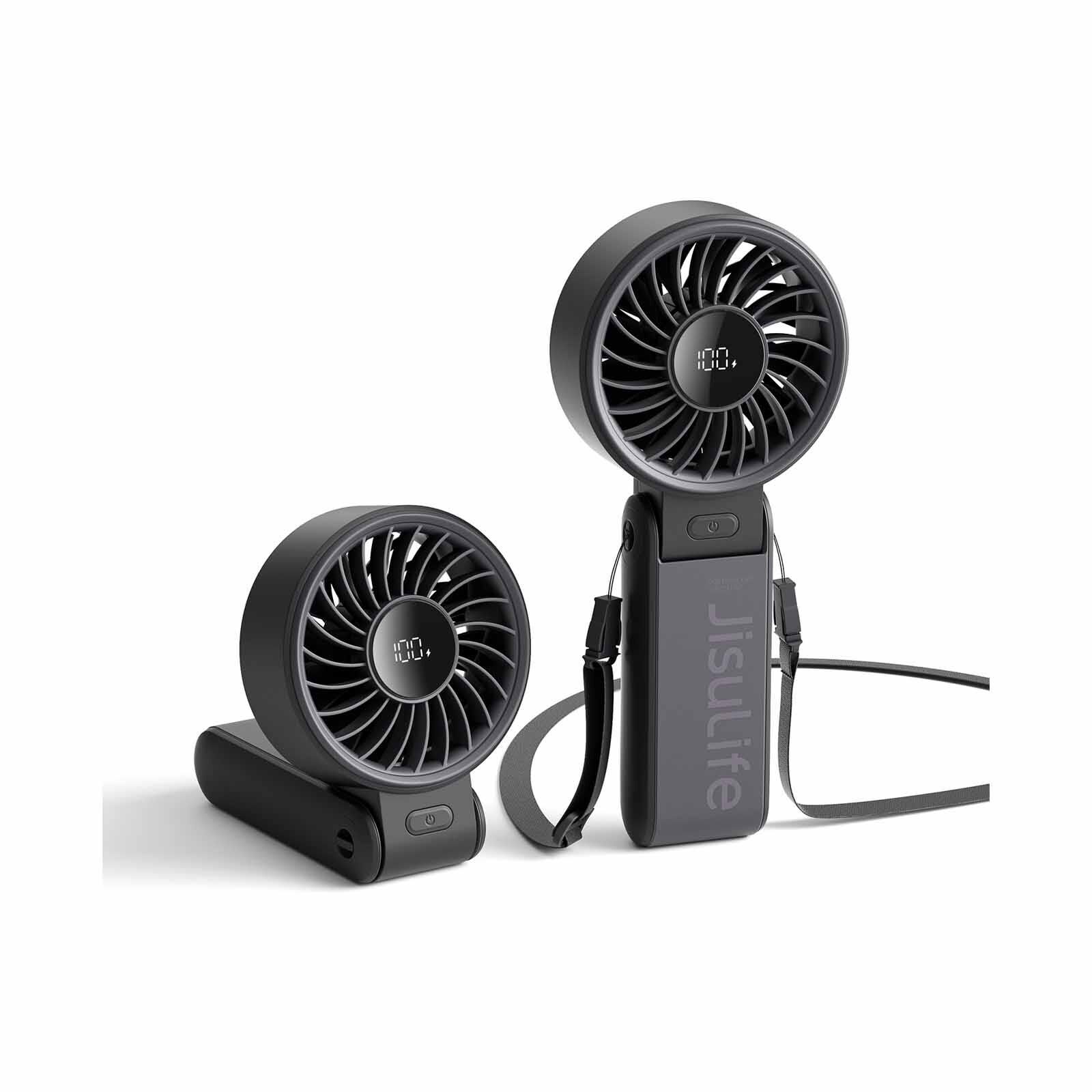 JISULIFE Handheld Fan Life7 (3600mah) LIFE7-3600 BLACK-image 2