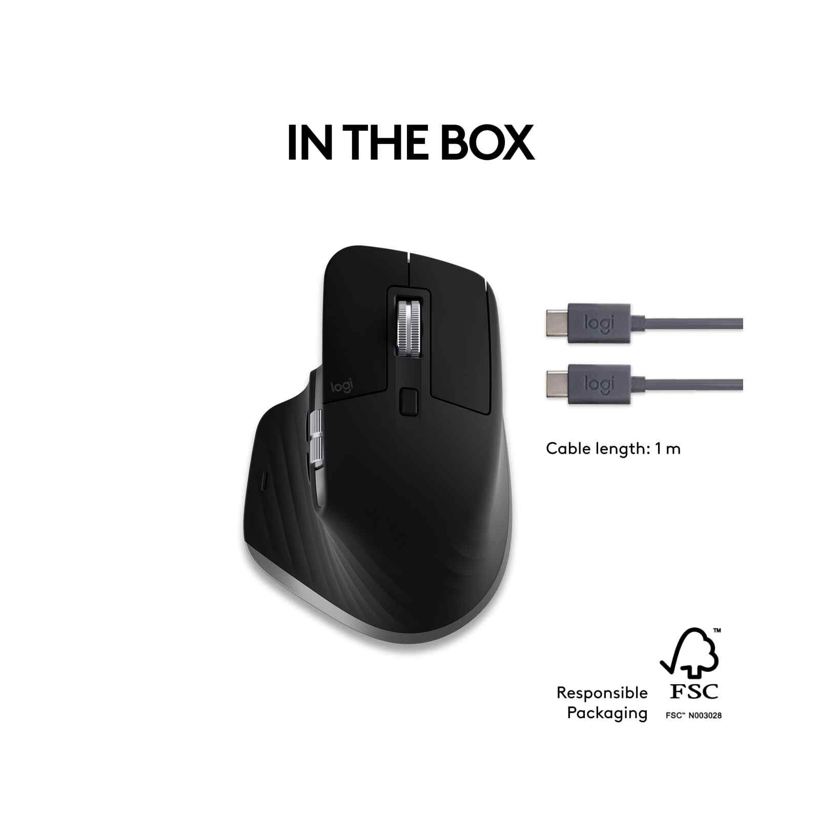 LOGITECH Mx Master 3s For Mac Mouse Space Grey 910-006573-image 5