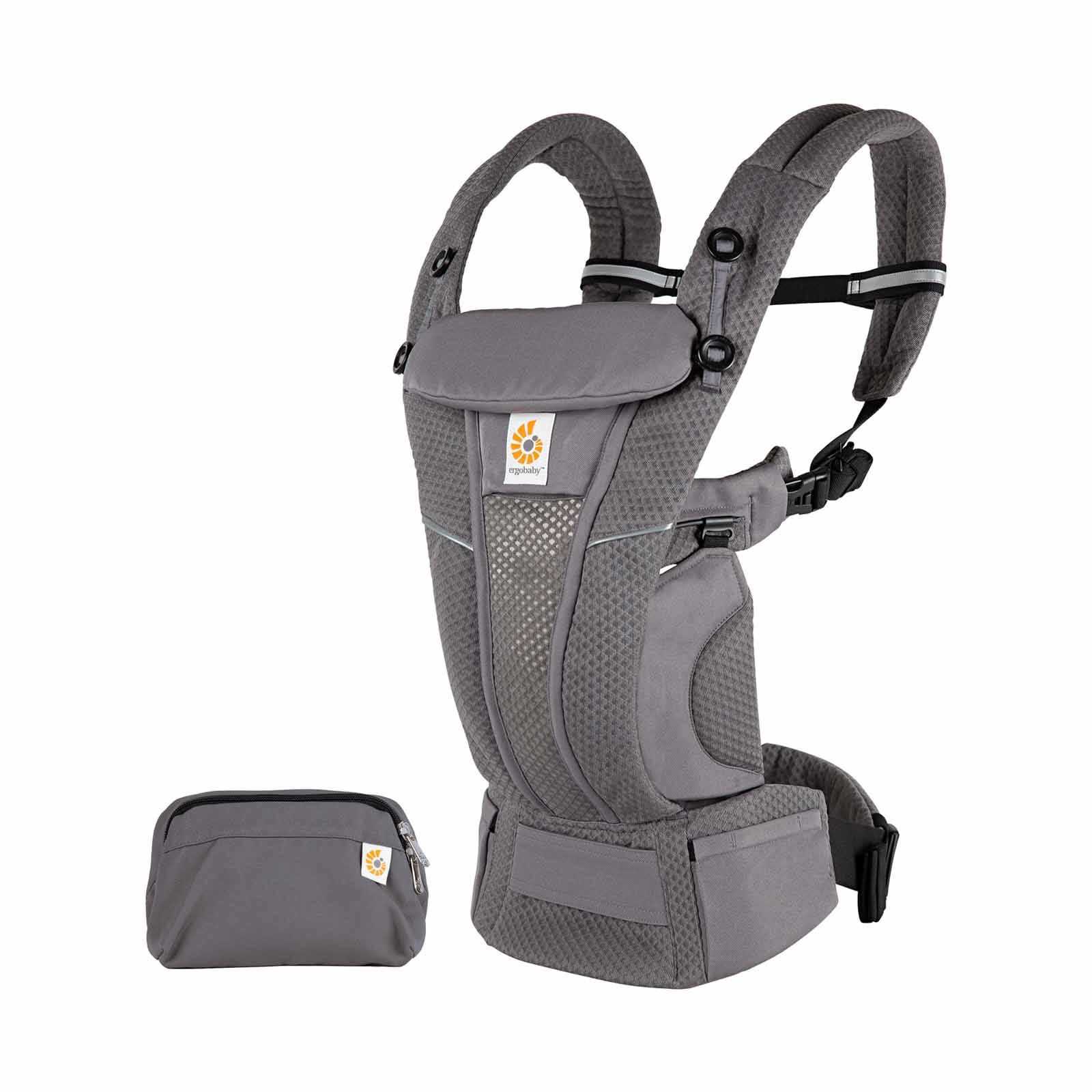ERGOBABY Omni Breeze Baby Carrier - Graphite Grey BCZ360PGRAPH-image 3