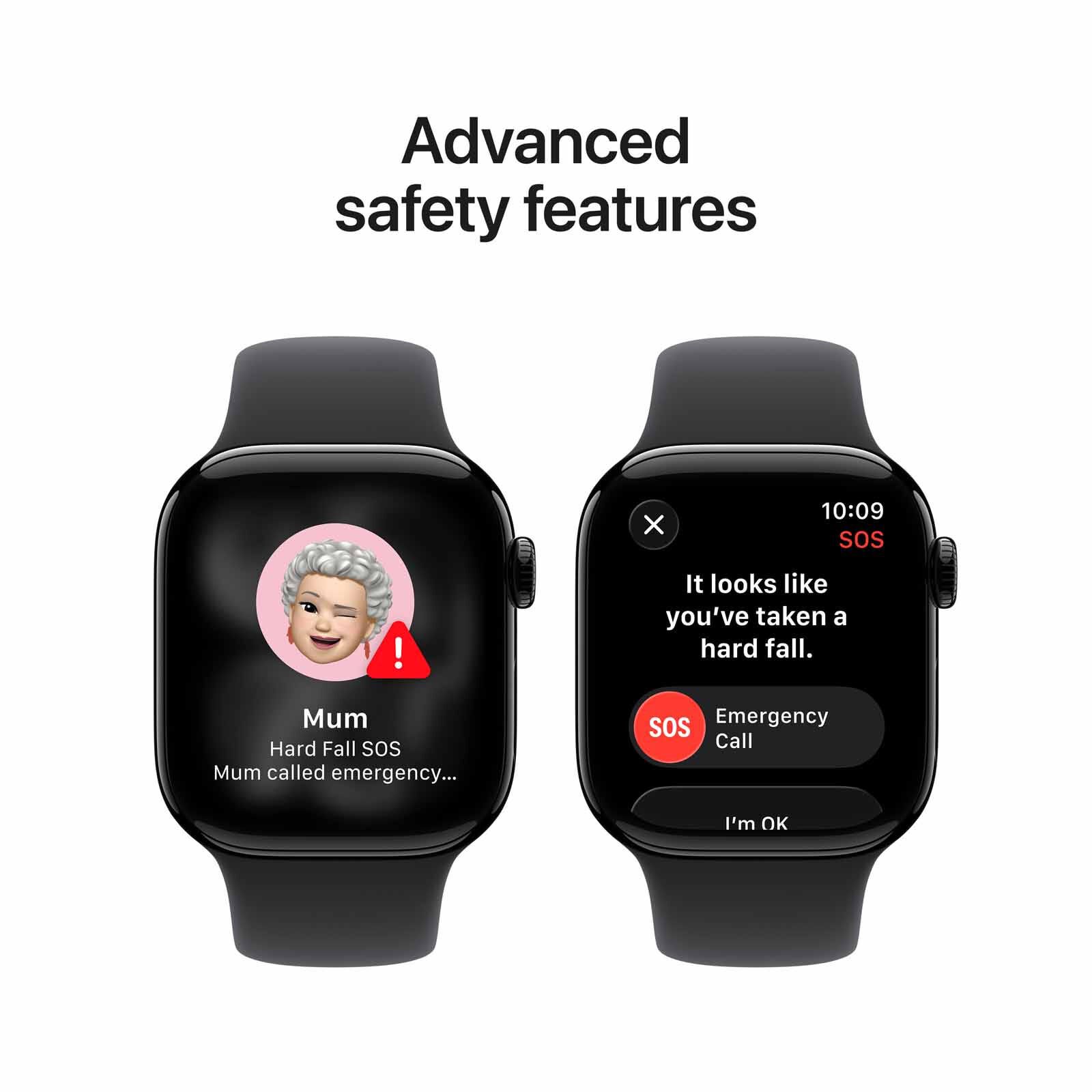 APPLE Watch Series 11 Gps 42mm Jet Black Aluminium Case With Black Sport Band - S/m MEQT4X/A-image 2