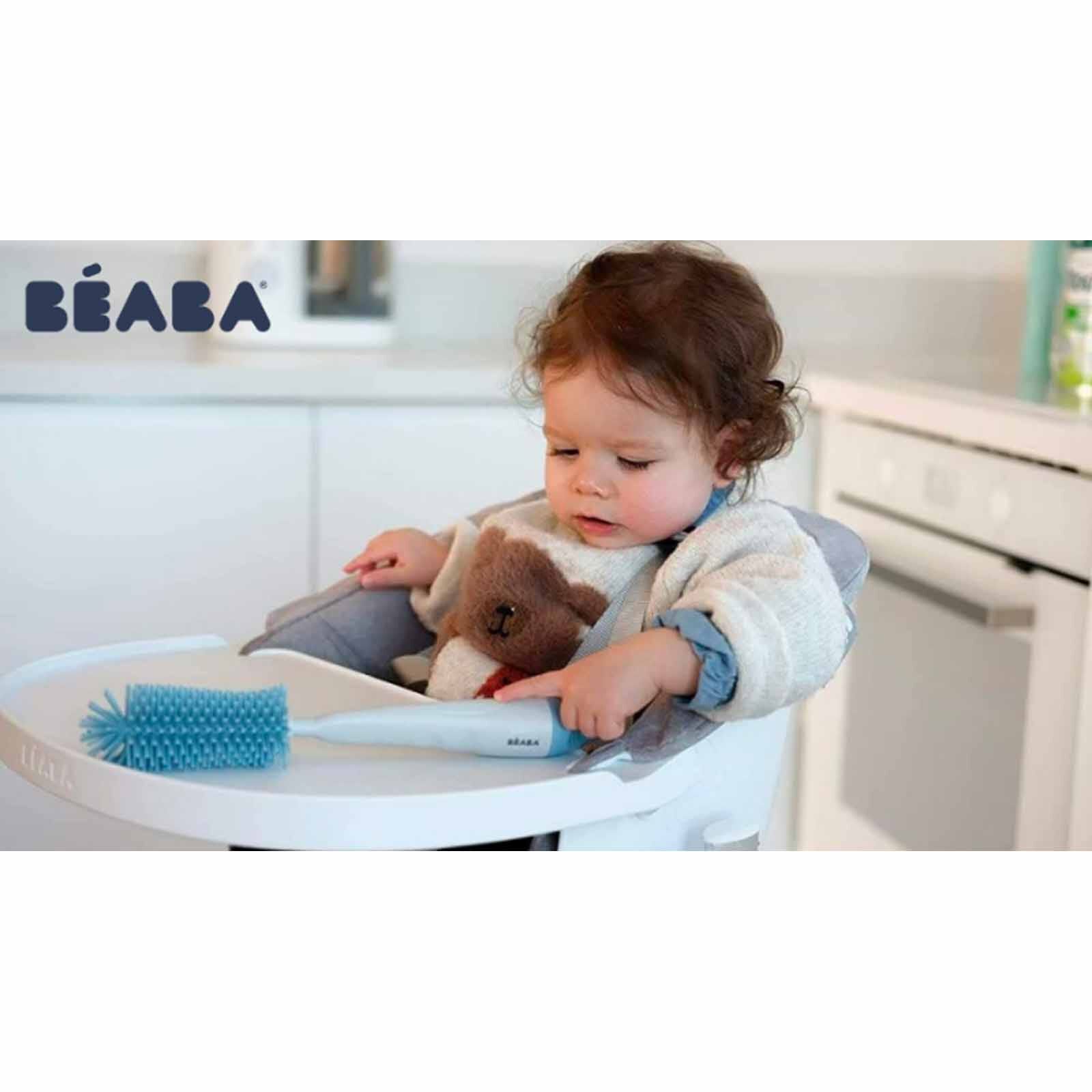 BEABA Bottle Brush - Blue (online) SILICONE-image 5