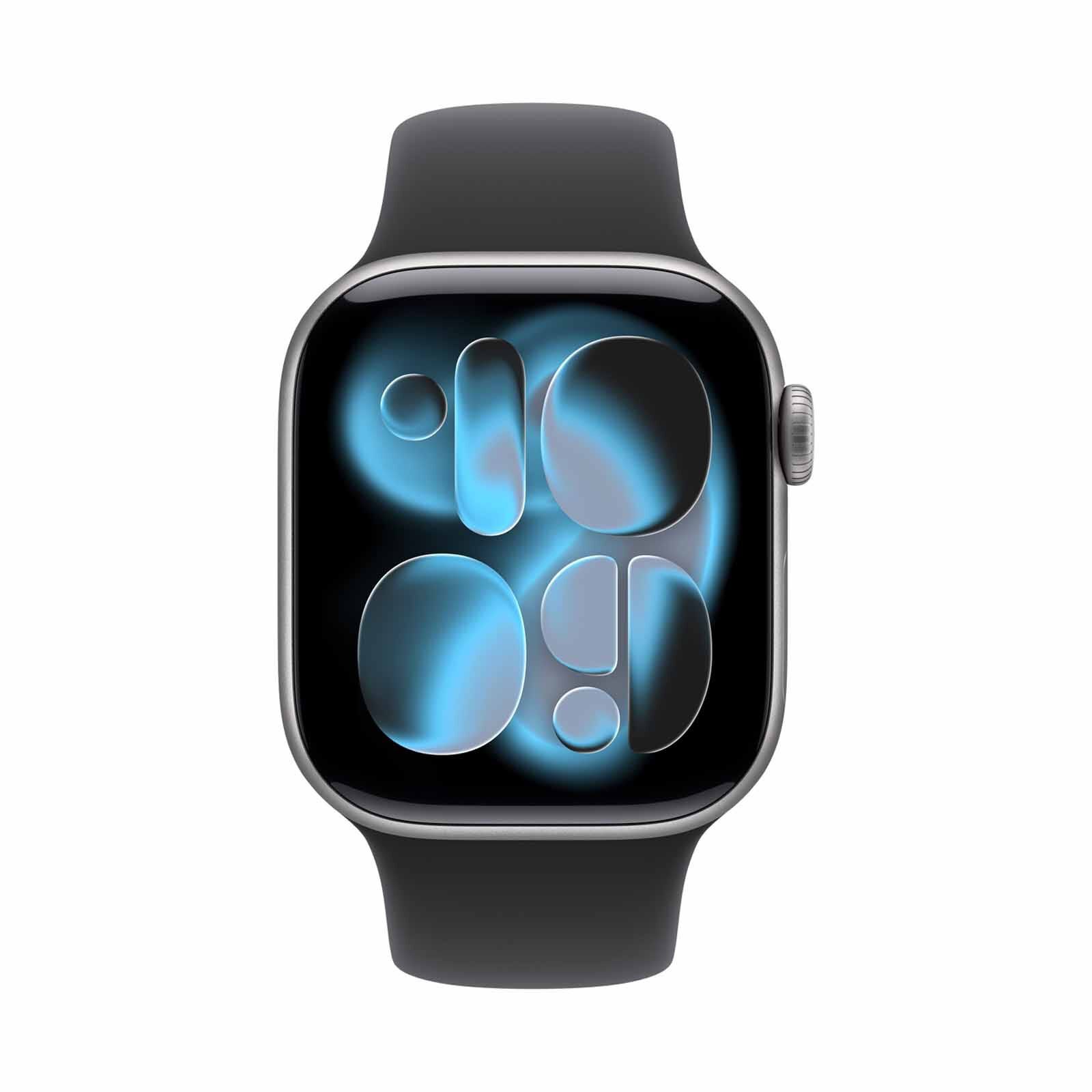 APPLE Watch Series 11 Gps 42mm Space Grey Aluminium Case With Black Sport Band - S/m MEQW4X/A-image 4