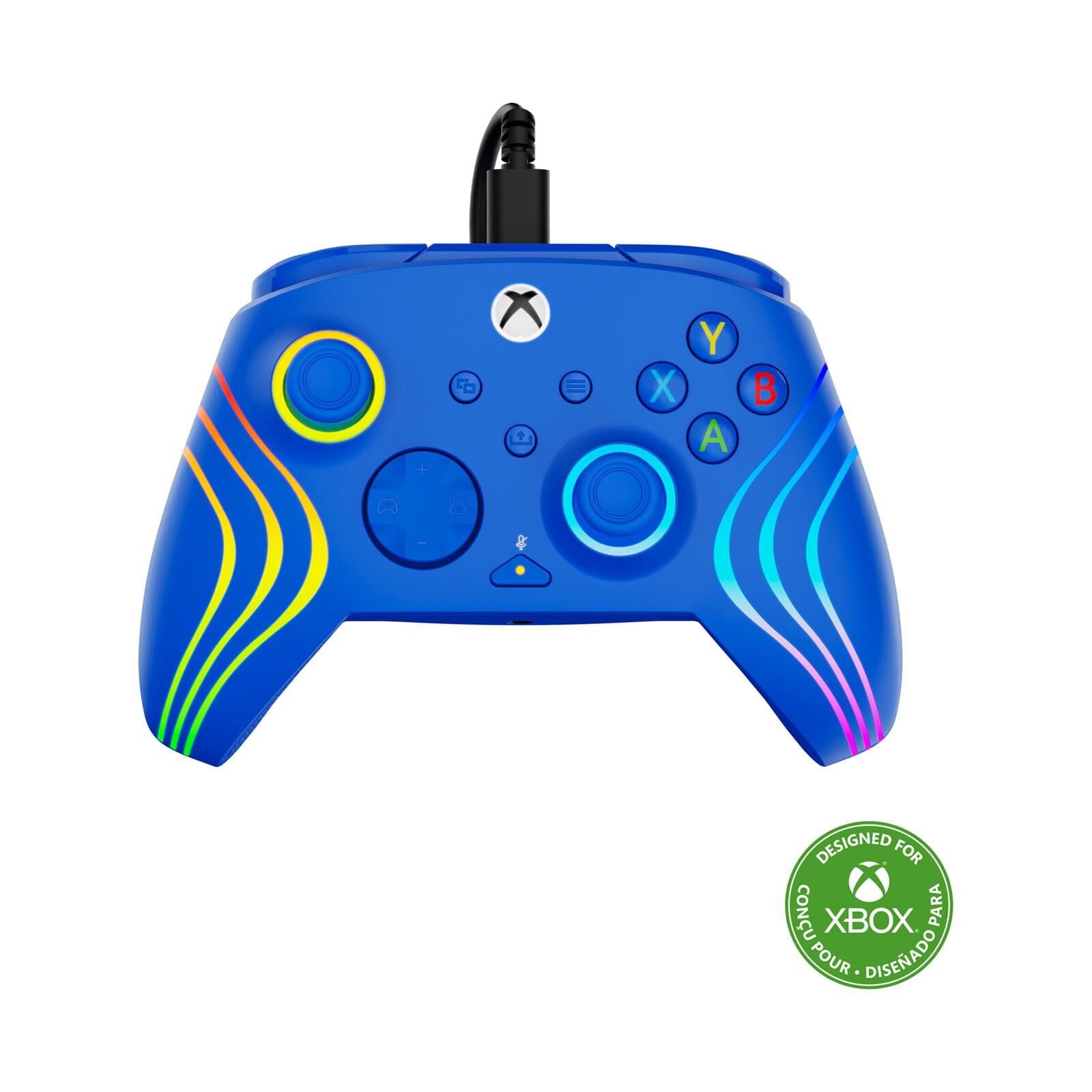 TURTLEBEAC Afterglow Wave Wired Controller (xbox/pc) - Blue TBC-2002-25-image 1