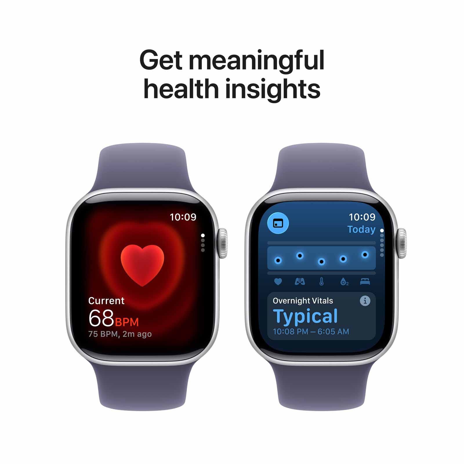 APPLE Watch Series 11 Gps 42mm Silver Aluminium Case With Purple Fog Sport Band - S/m MEU64X/A-image 5