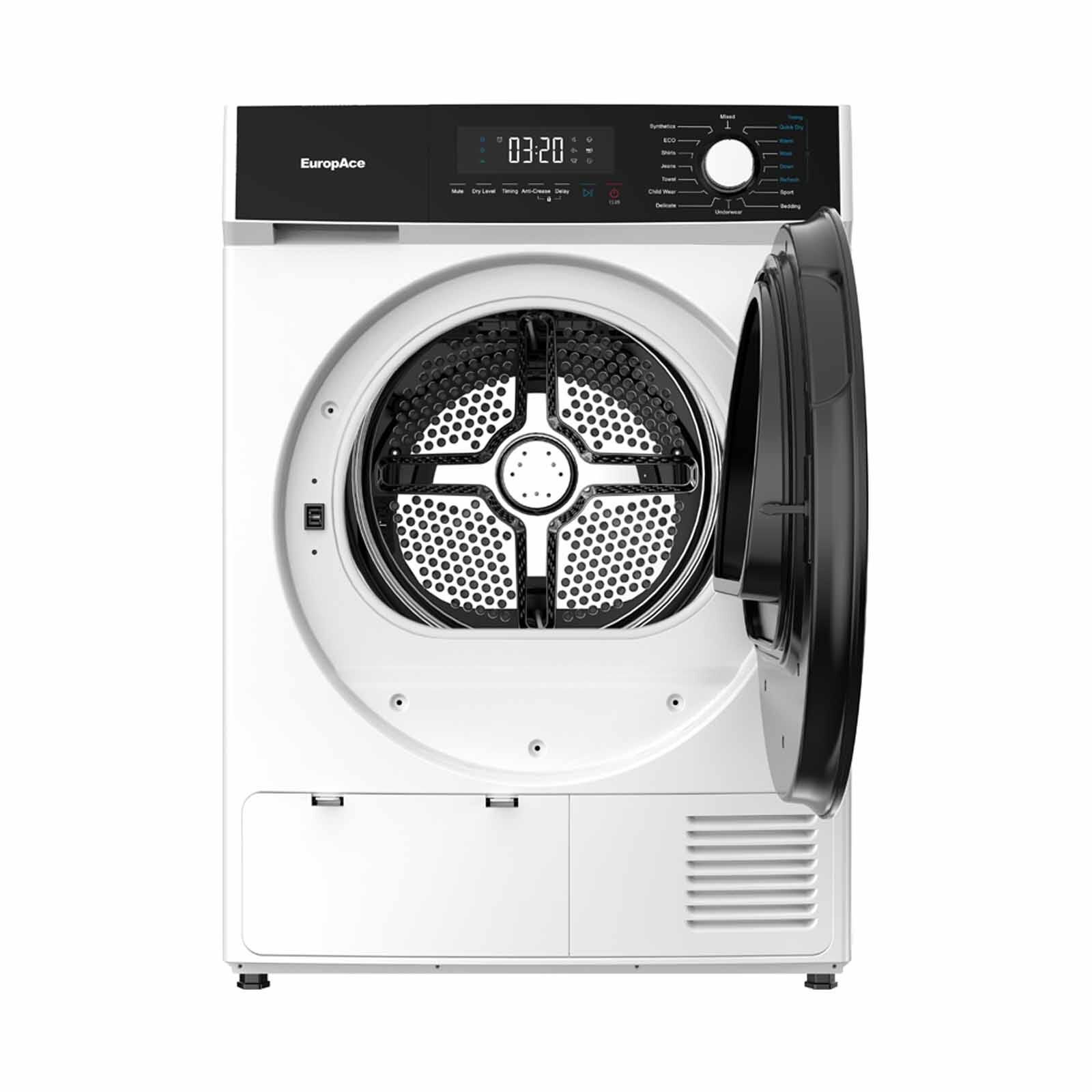 EUROPACE Heat Pump Dryer (9kg) - White EDY8900EWH-image 3