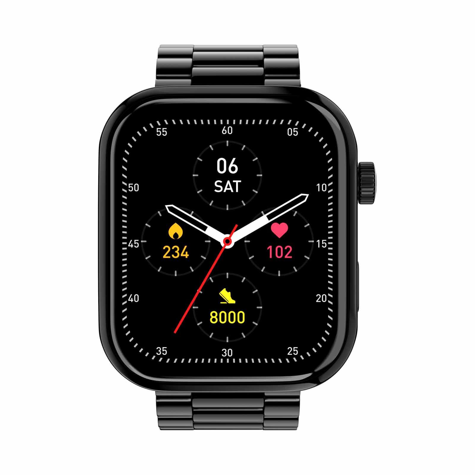 NOISE Colorfit Pro 5 Max Smartwatch - Elite Black WRB-SW-COLORFITPRO5MAX-MTL-BLK_BLK-image 1
