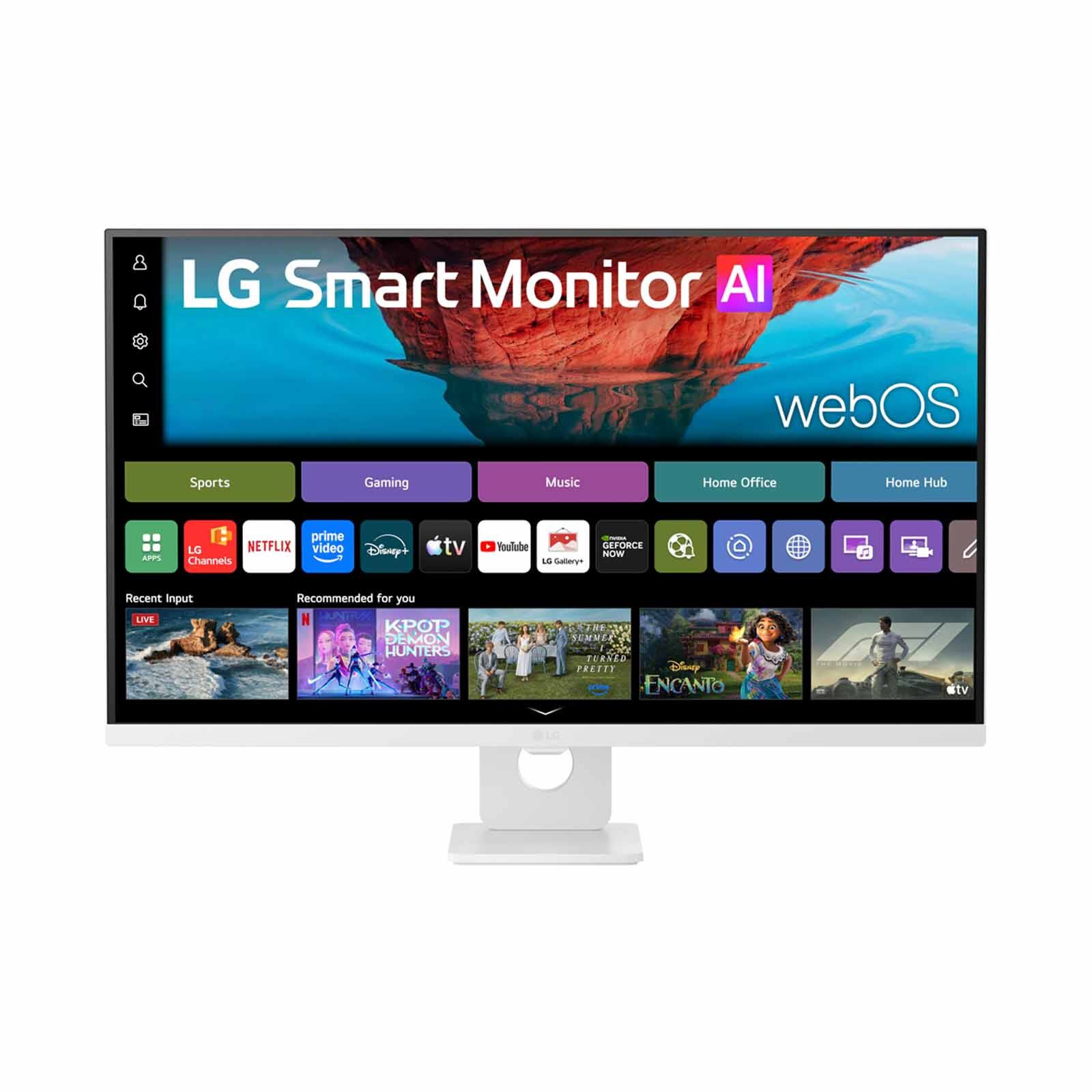 LG 31.5in 4k Uhd Smart Monitor With Webos And Usb Type-c Pd65w 32U721SB-W-image 1