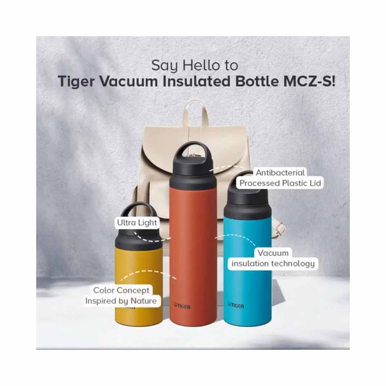 TIGER 0.6l Screw Lid Stainless Steel Bottle (arctic Wolf) MCZ-S060 (WZ)-image 4