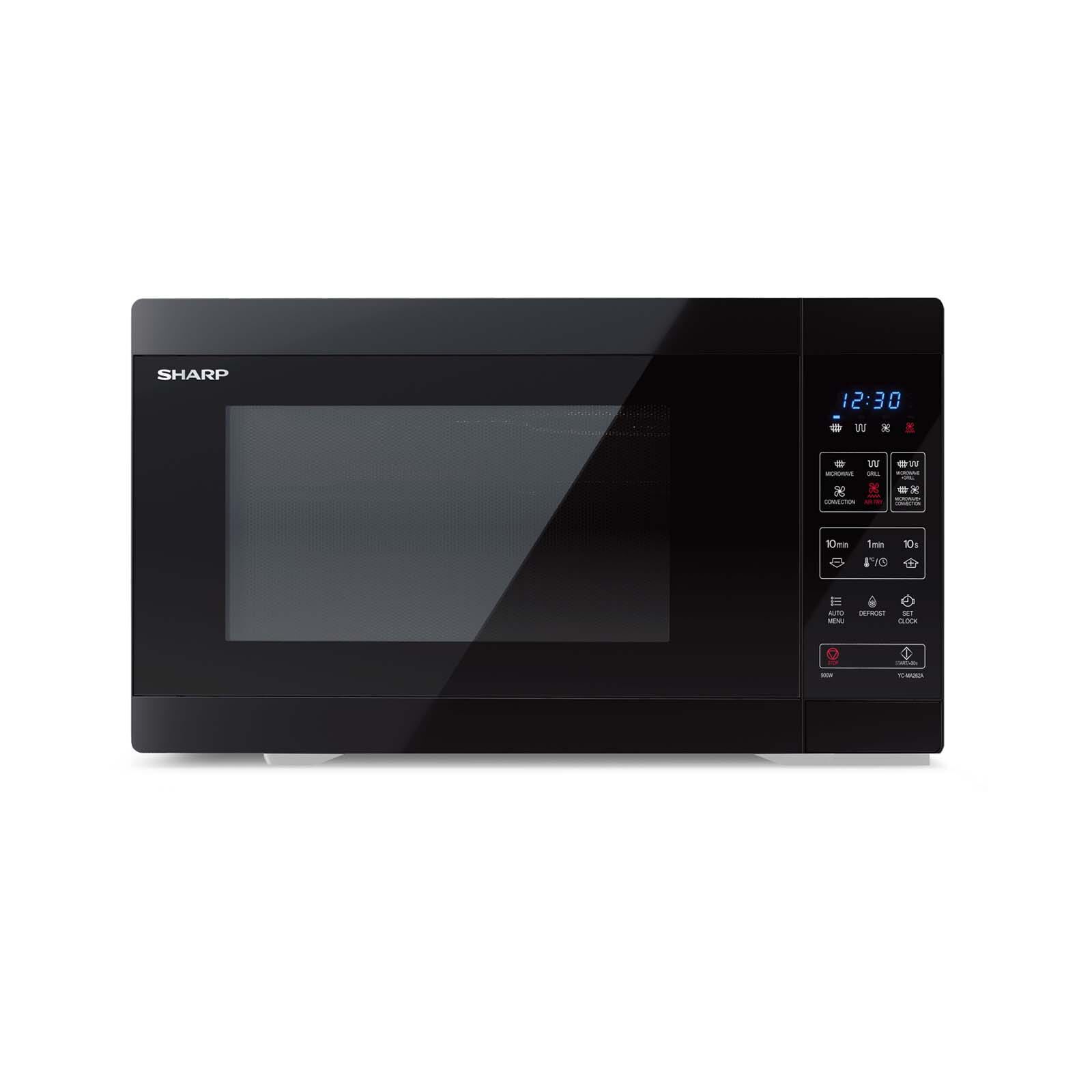 SHARP Convection Microwave (26l) - Black R-26CAF-B-image 1