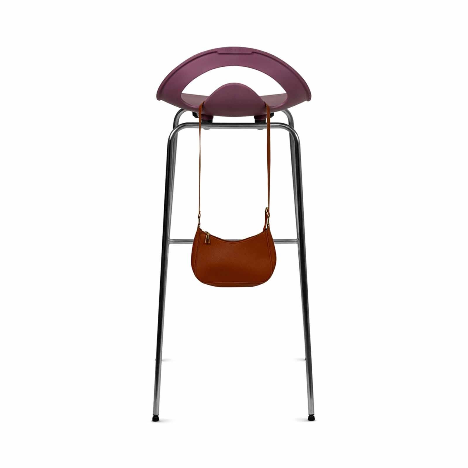 PHOENIX Cocktail High Bar Stool Grape Purple47 X 46 X 96 H Cm COCKTAIL-image 6