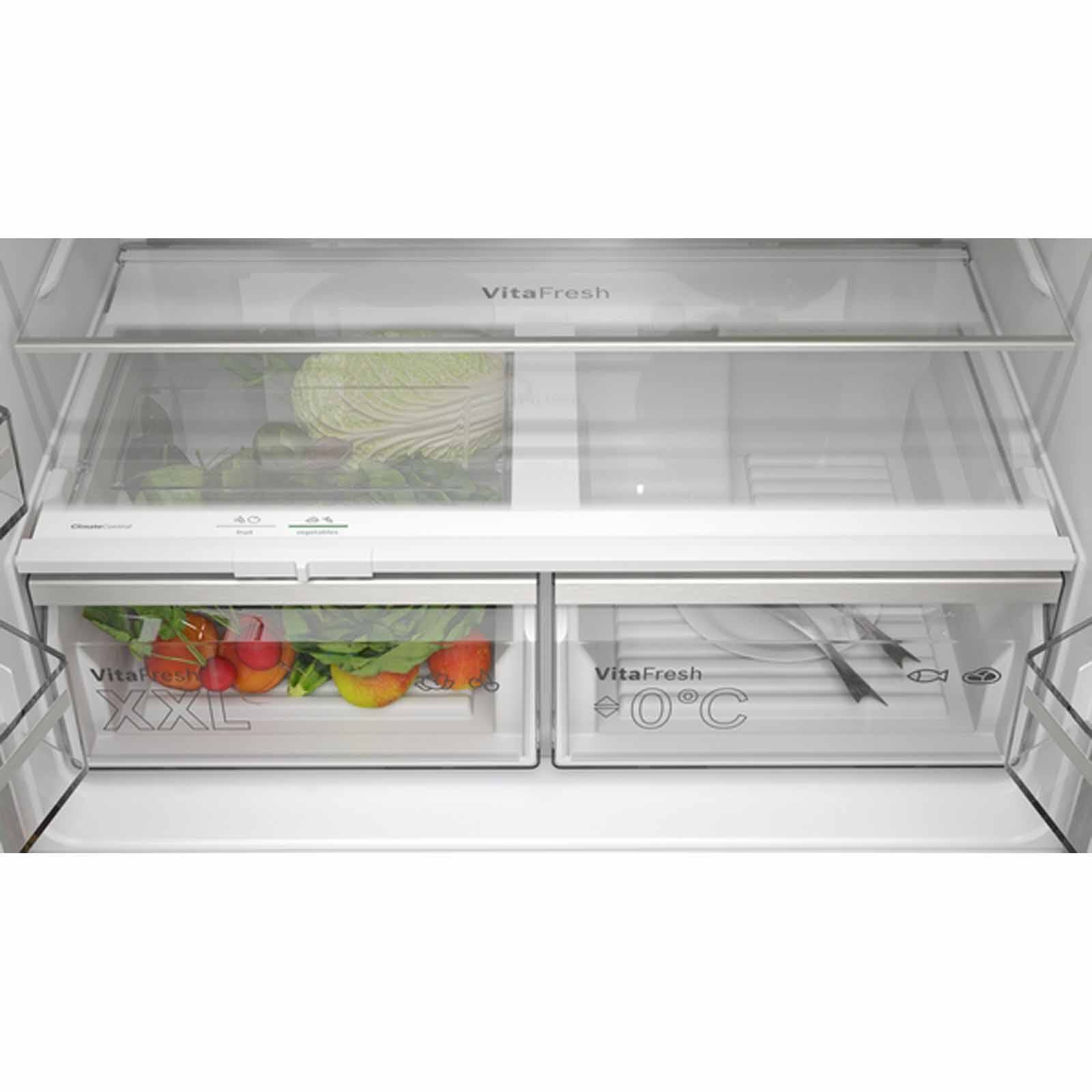 BOSCH 4 Dr Fridge (605l) - Black Inox KFN96AXEA-image 9