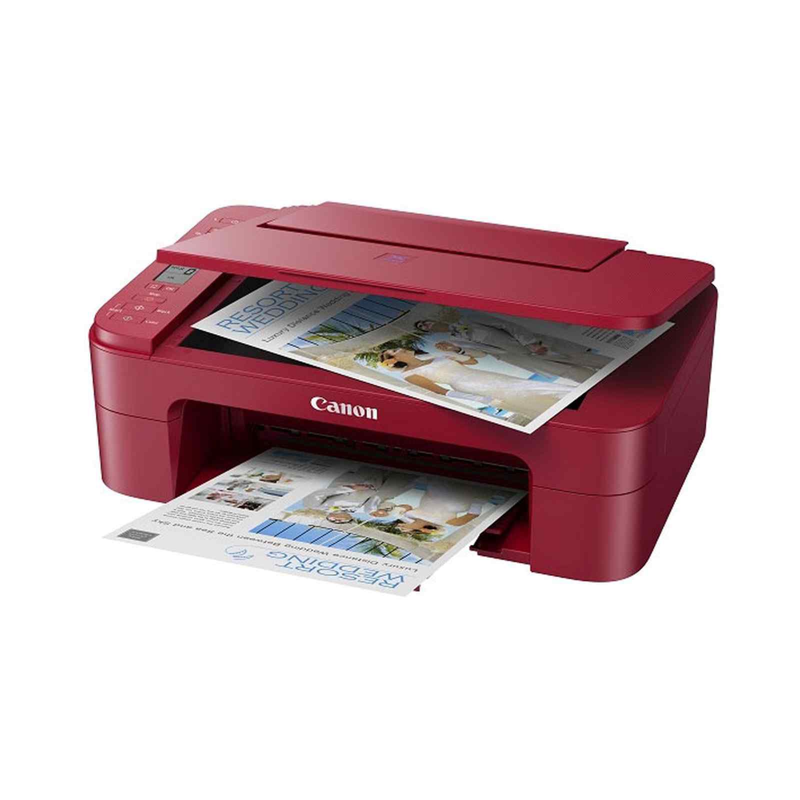 CANON All In One Inkjet Printer E3370 RED-image 4